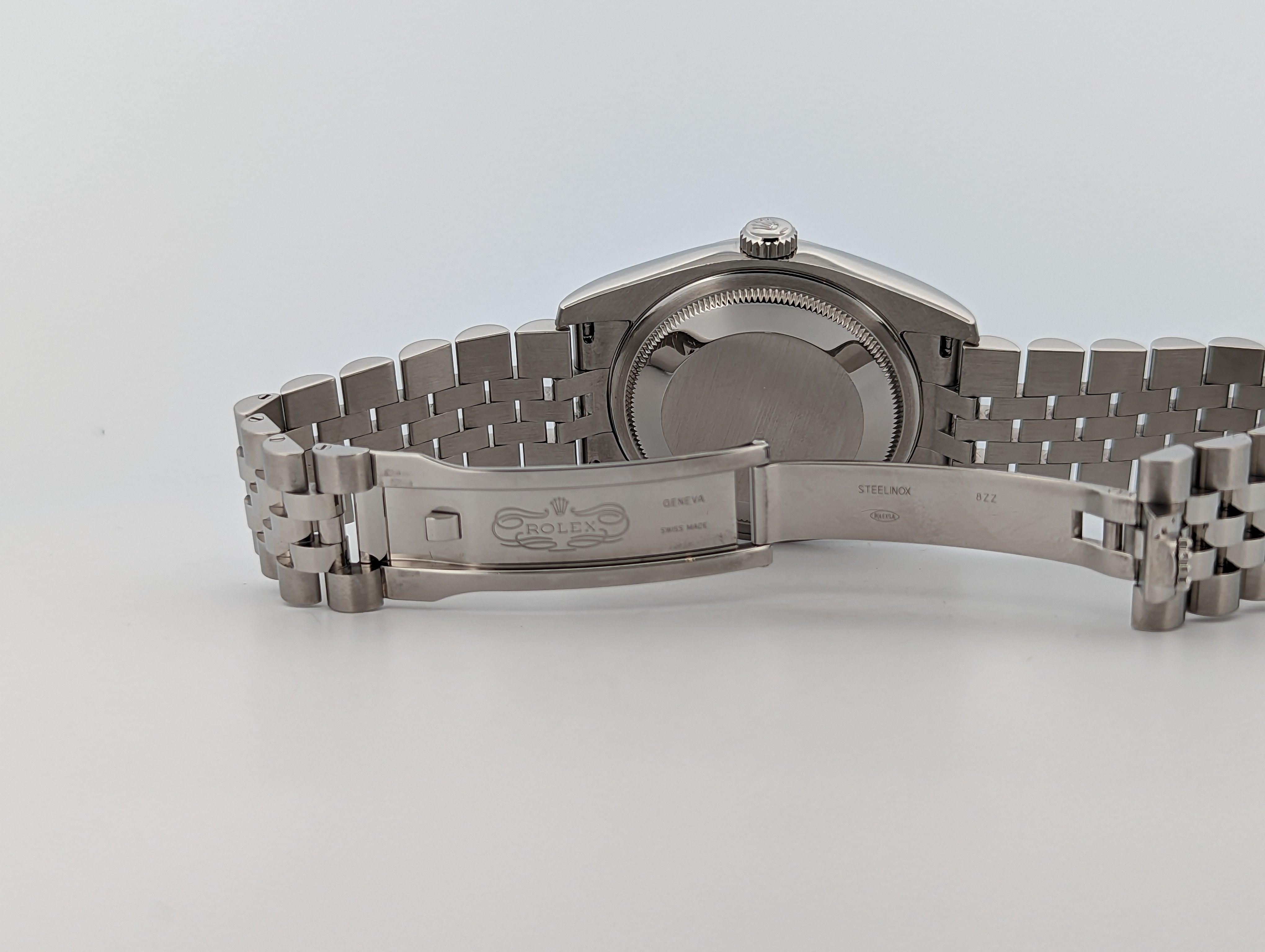 Rolex Datejust 36 Diamond Dial Full Set - Watch Them Tick