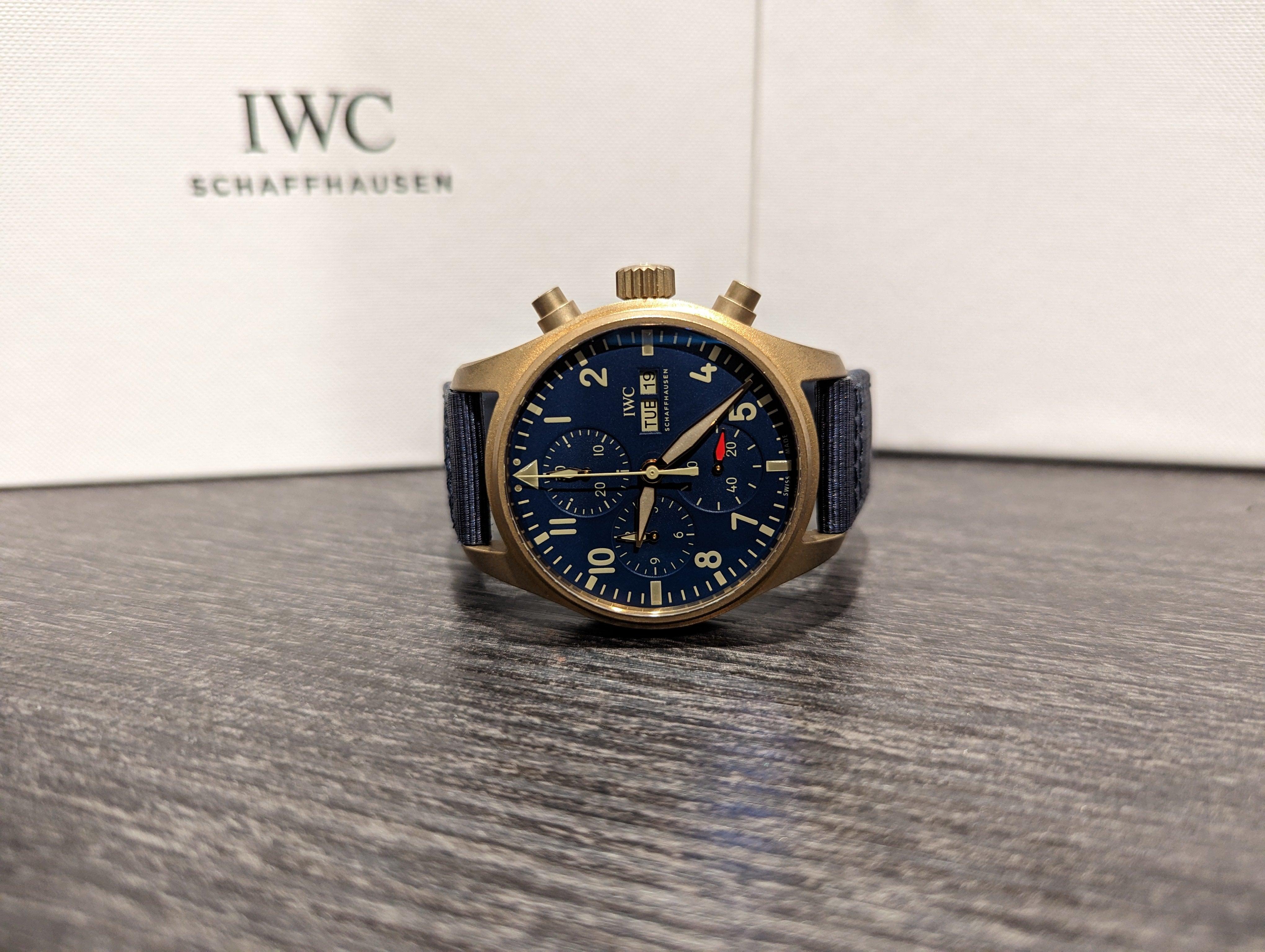 IWC Chronograph IW388109 - Watch Them Tick