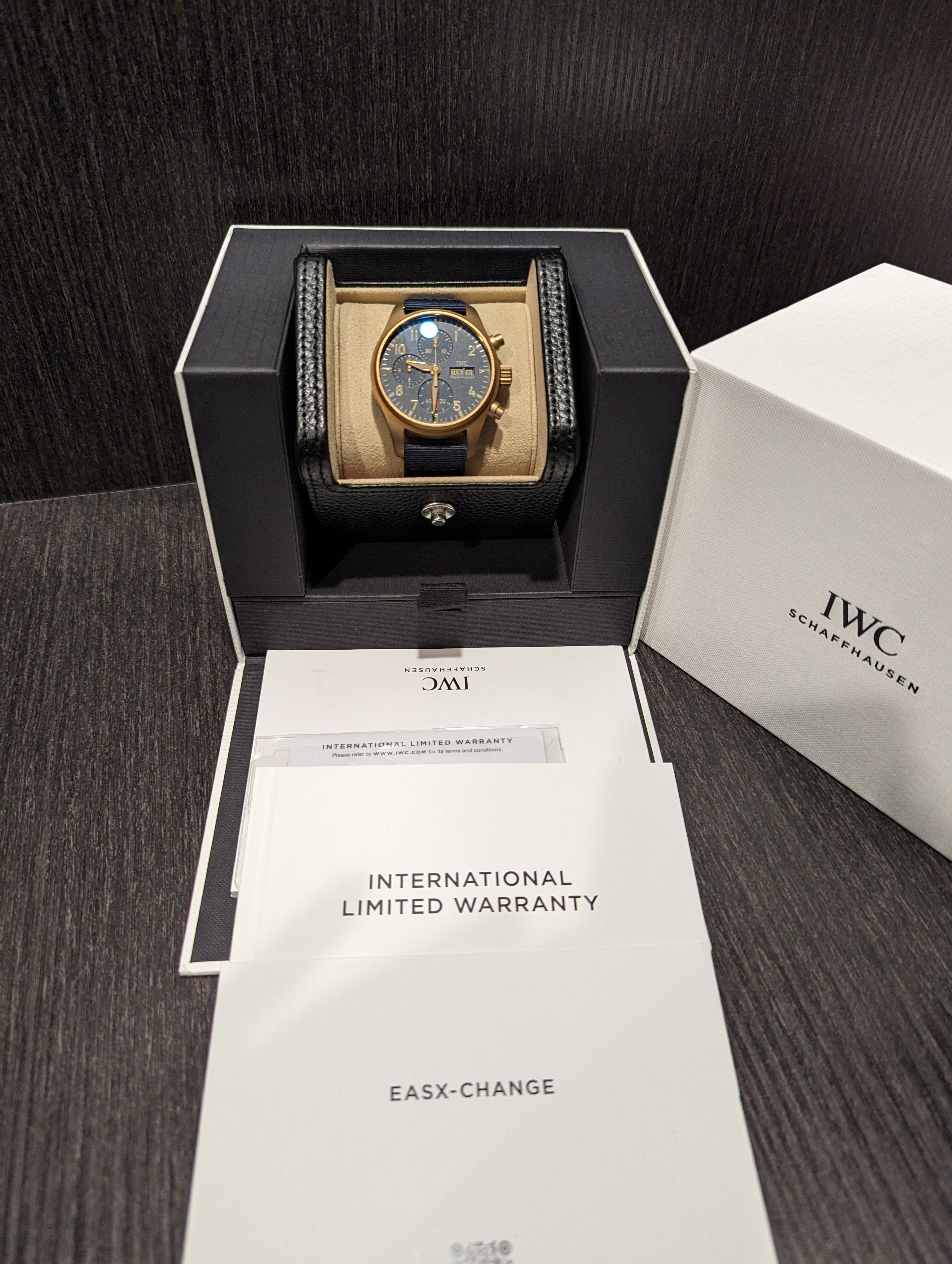 IWC Chronograph IW388109 - Watch Them Tick