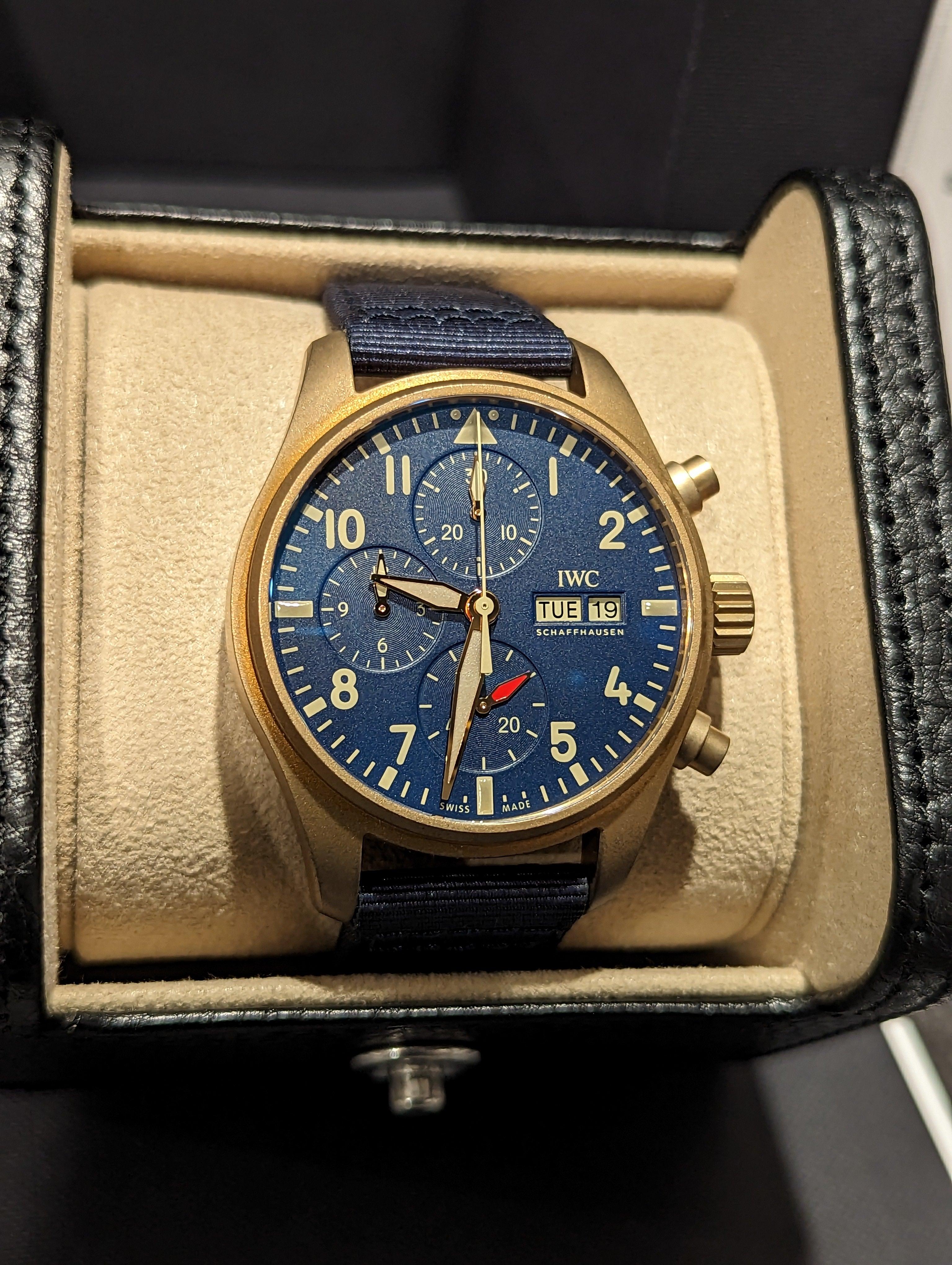 IWC Chronograph IW388109 - Watch Them Tick
