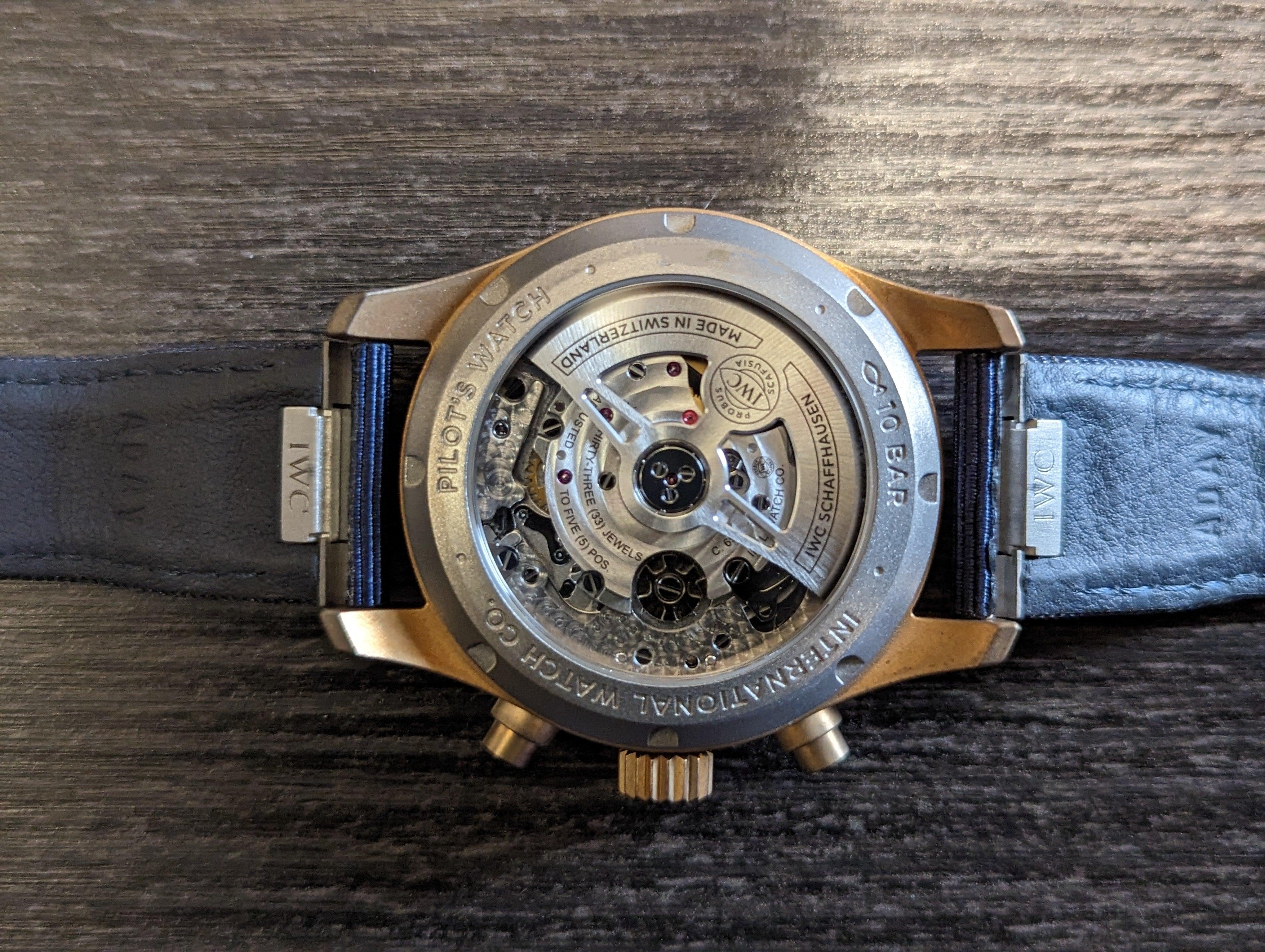 IWC Chronograph IW388109 - Watch Them Tick