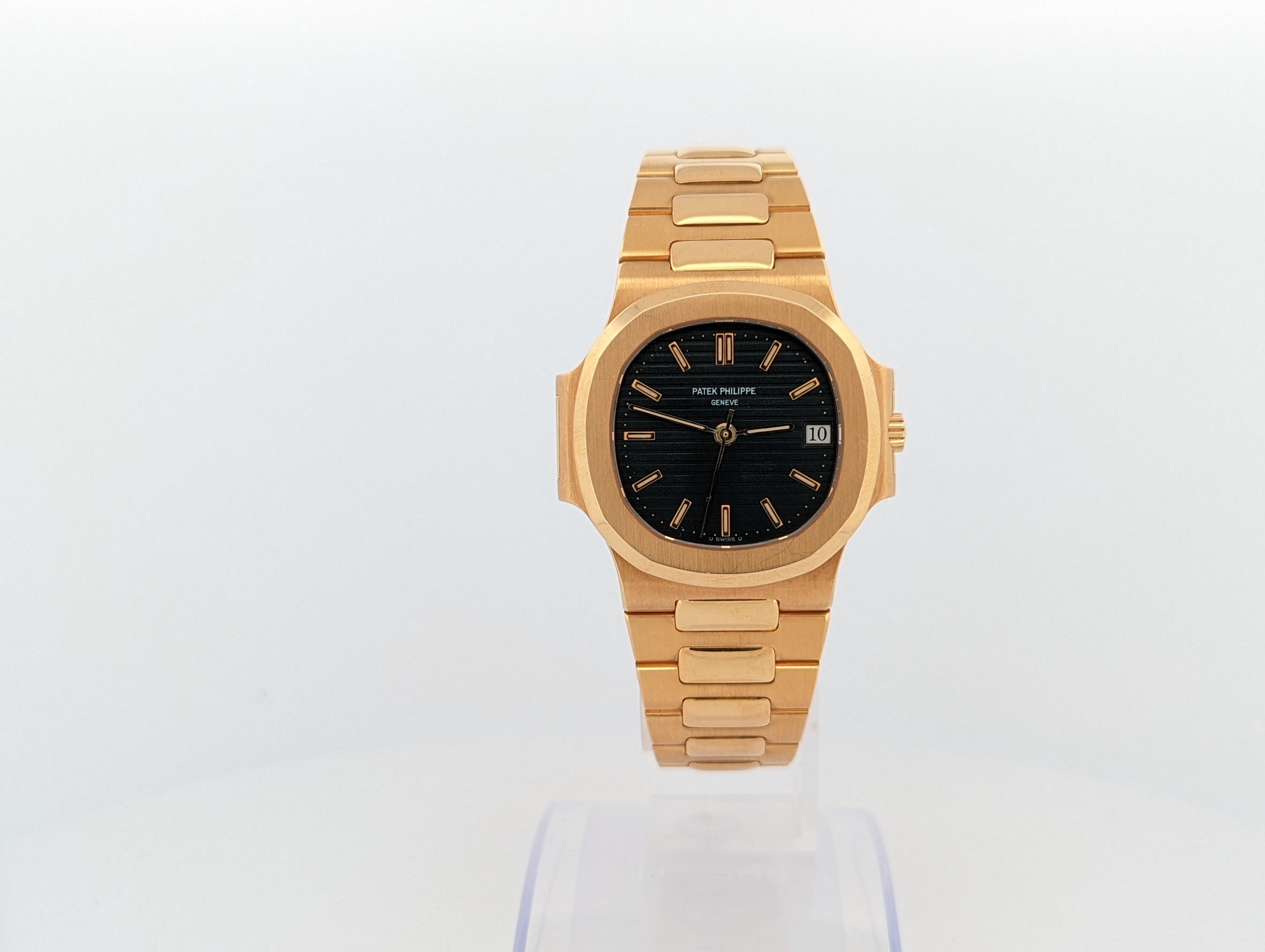 Patek Philippe Nautilus 3800 37mm Yellow Gold Vintage with Box