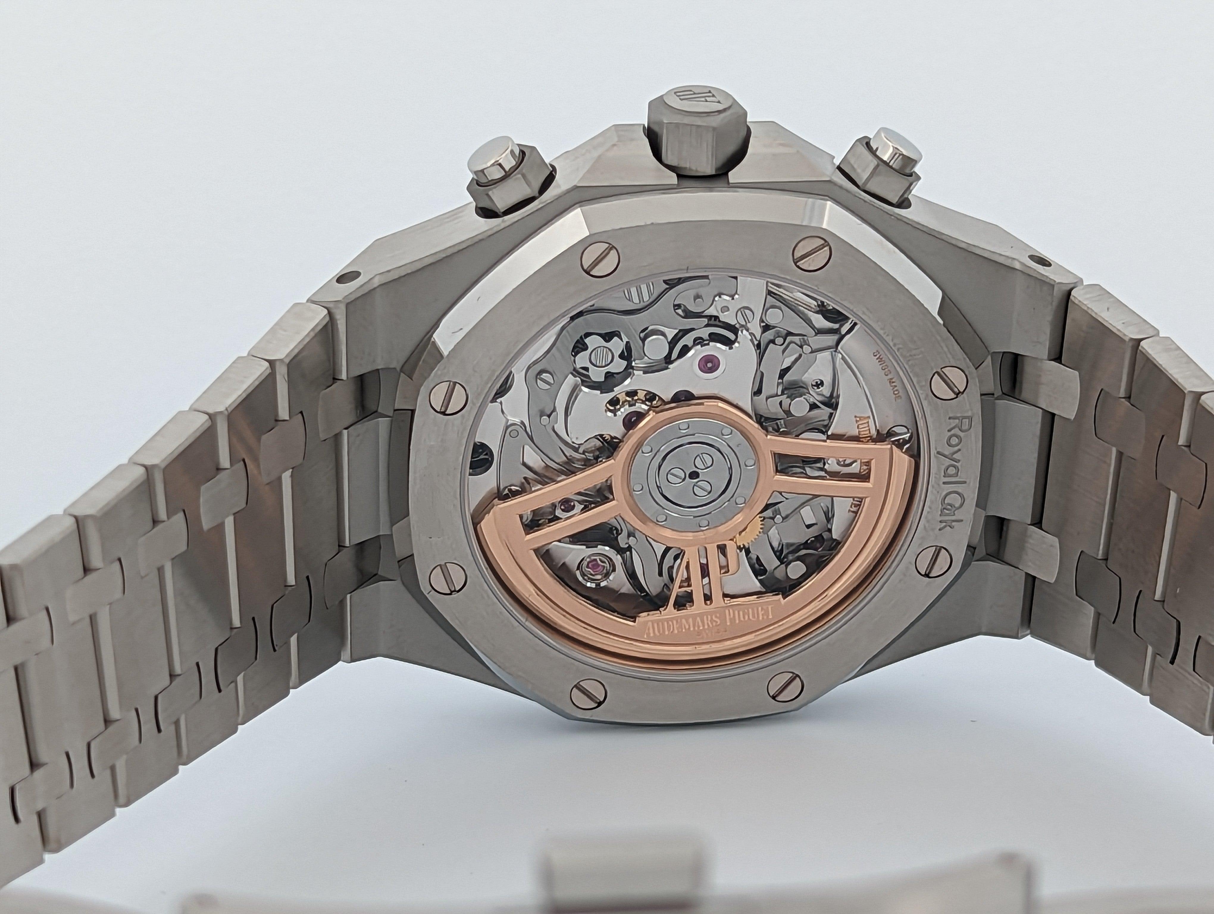 Audemars Piguet Royal Oak Chronograph 26240ST White Dial - Watch Them Tick