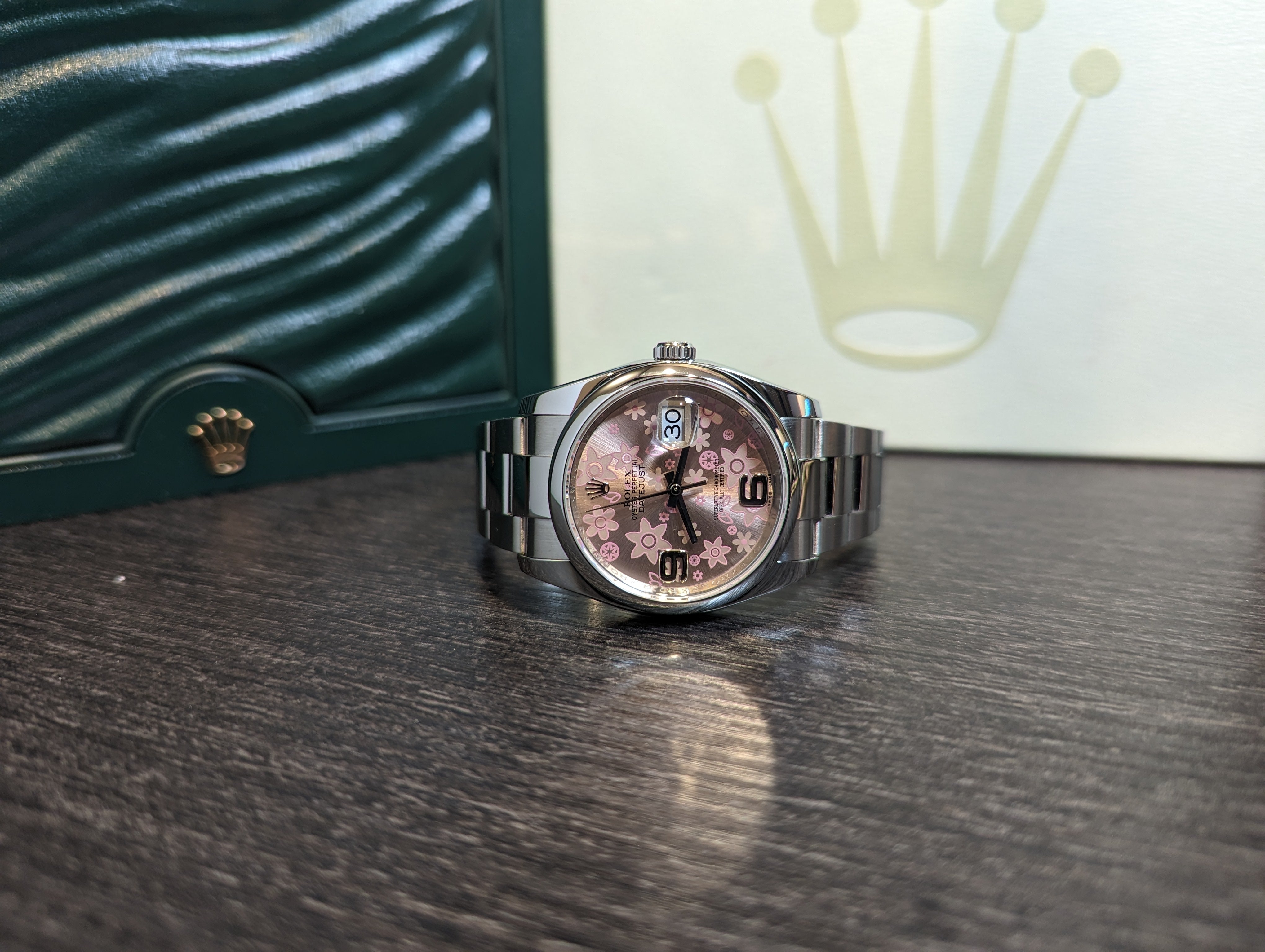Rolex Datejust 36 Floral Dial