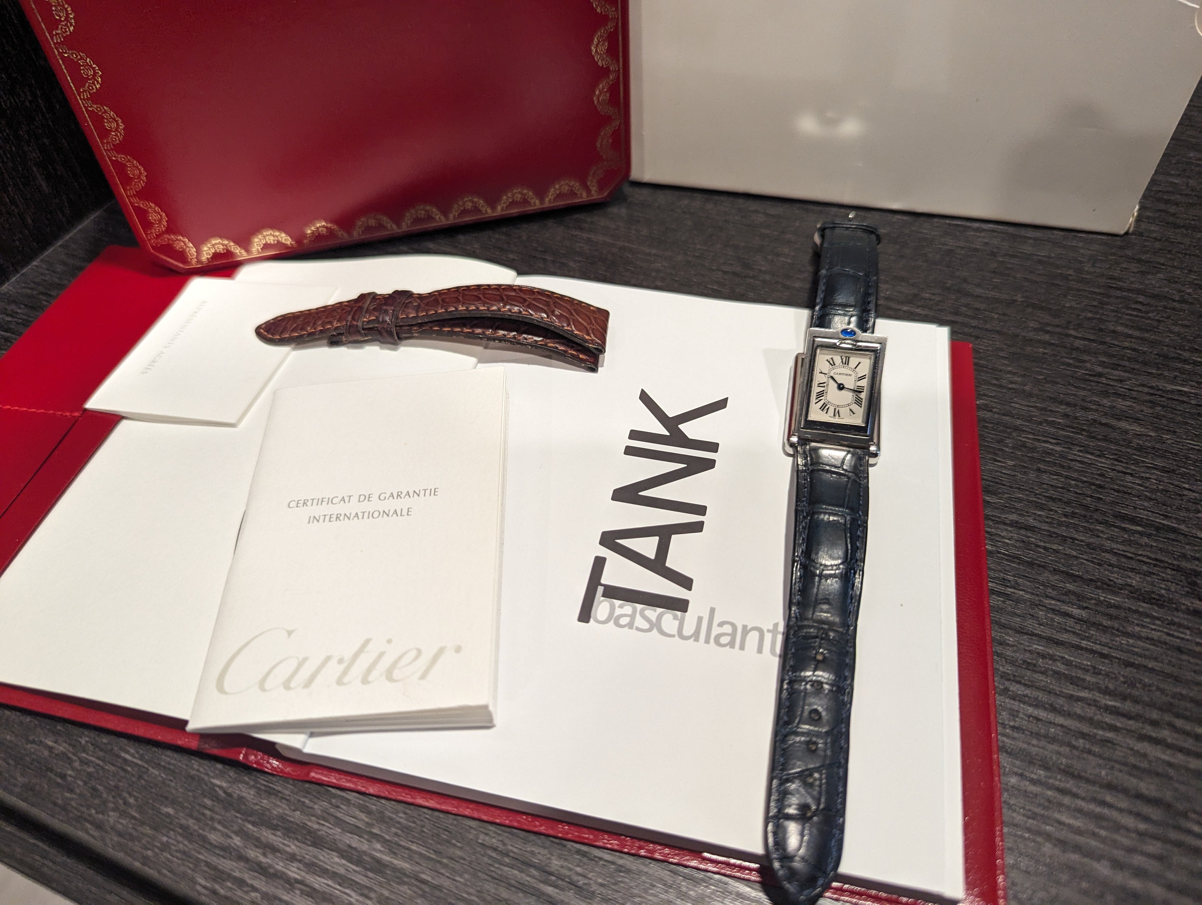 Cartier Tank Basculante