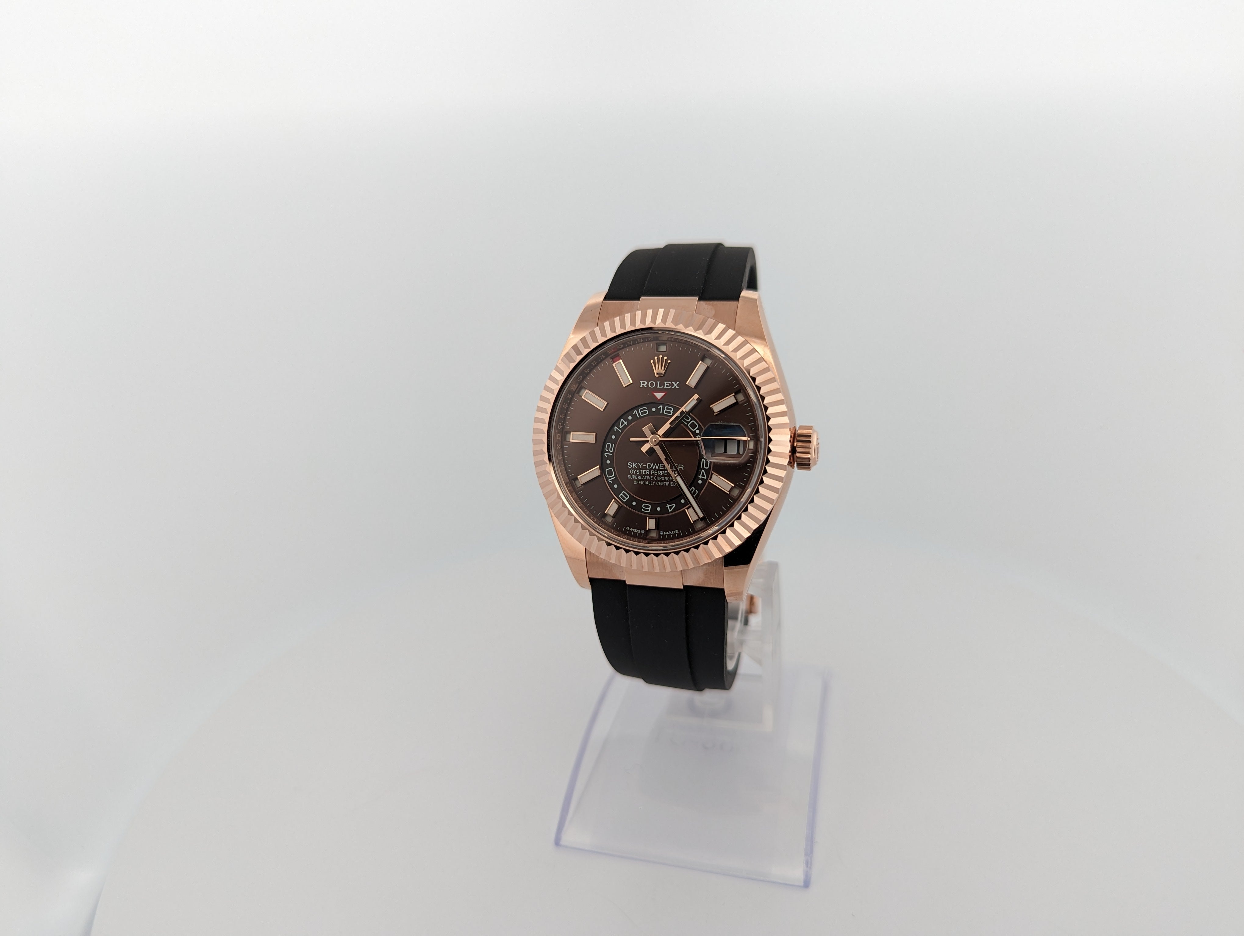 Rolex Sky-Dweller Rose gold Chocolate Dial