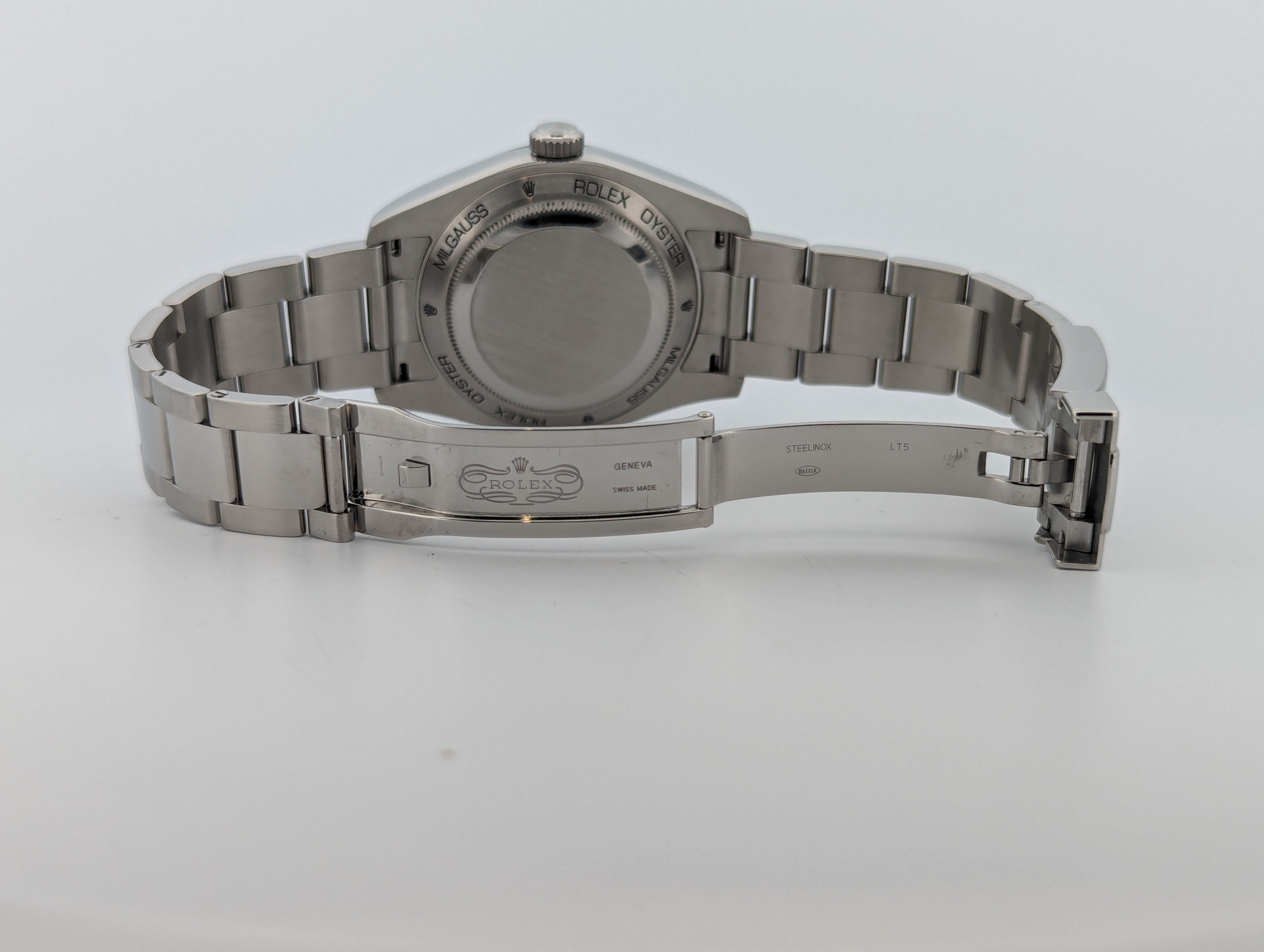 Rolex Milgauss White Dial Full Set