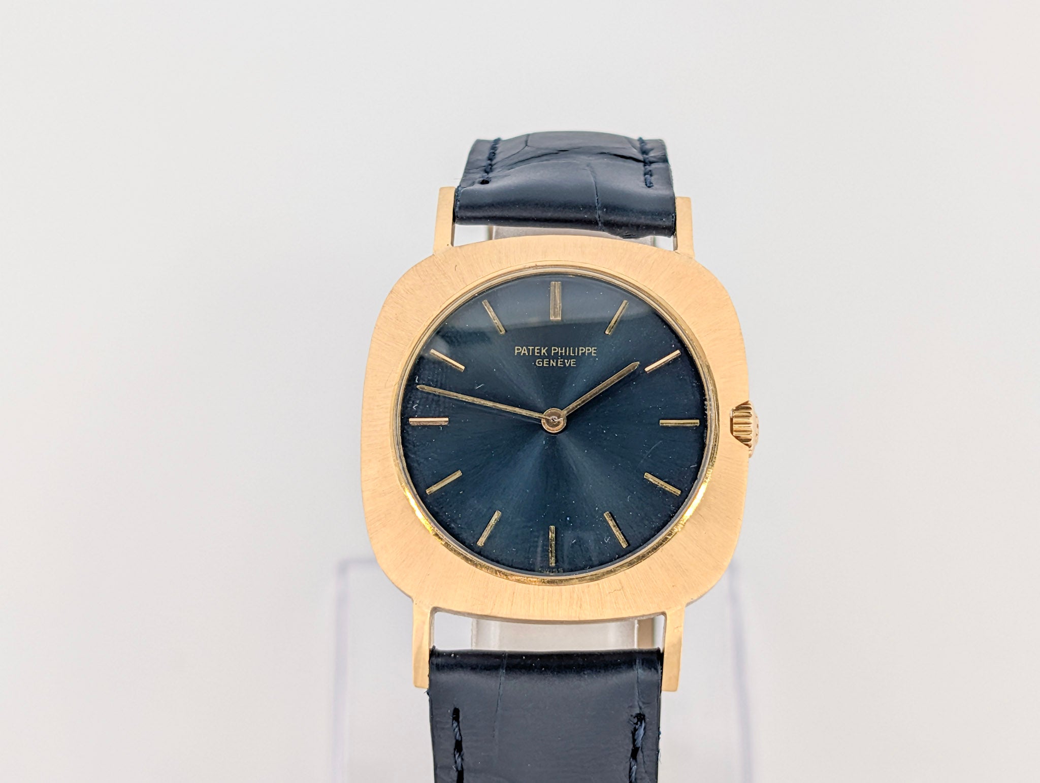 Patek Philippe 3543 Vintage Sunburst Blue Dial Box