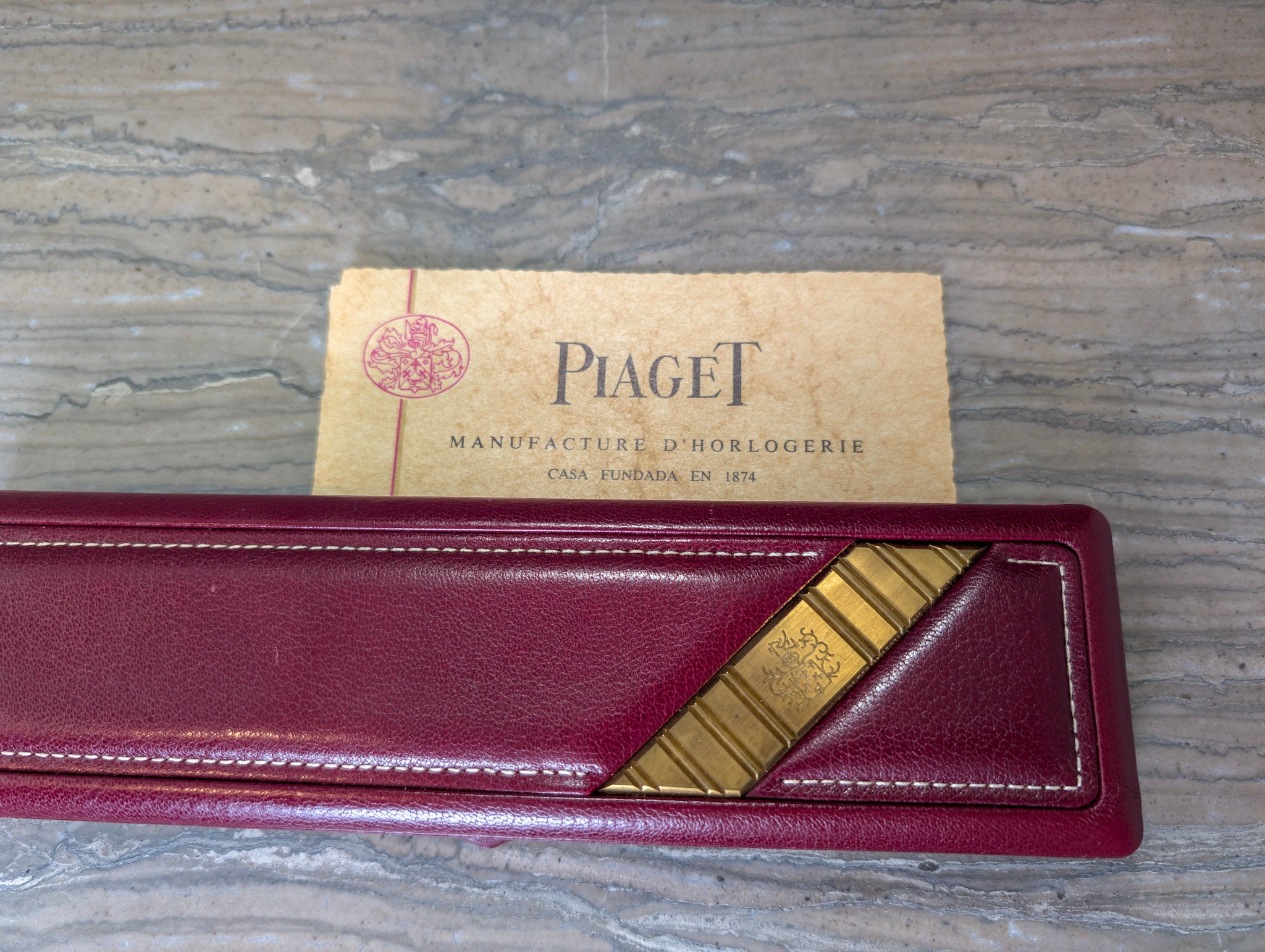 Piaget Polo Jumbo 34mm Box and Papers 7661-C701