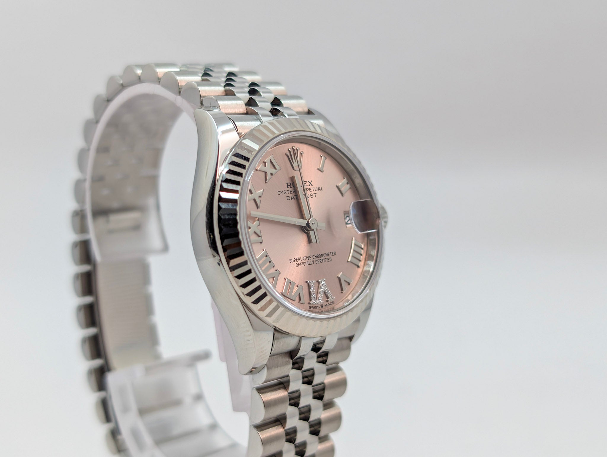 Unworn 2025 Rolex Datejust 278274 Pink Diamond VI Full Set
