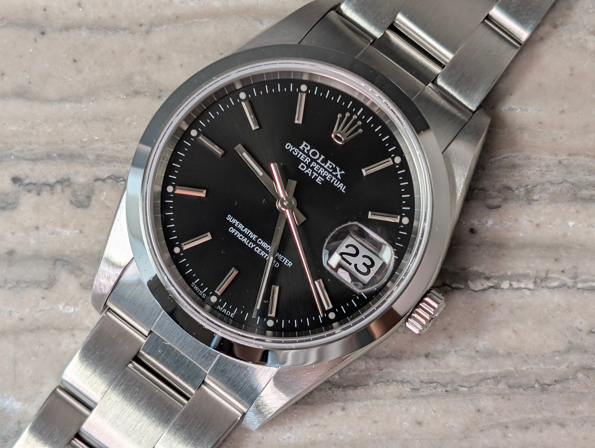 Rolex Oyster Perpetual Date 15200 (New old stock) With hangtags