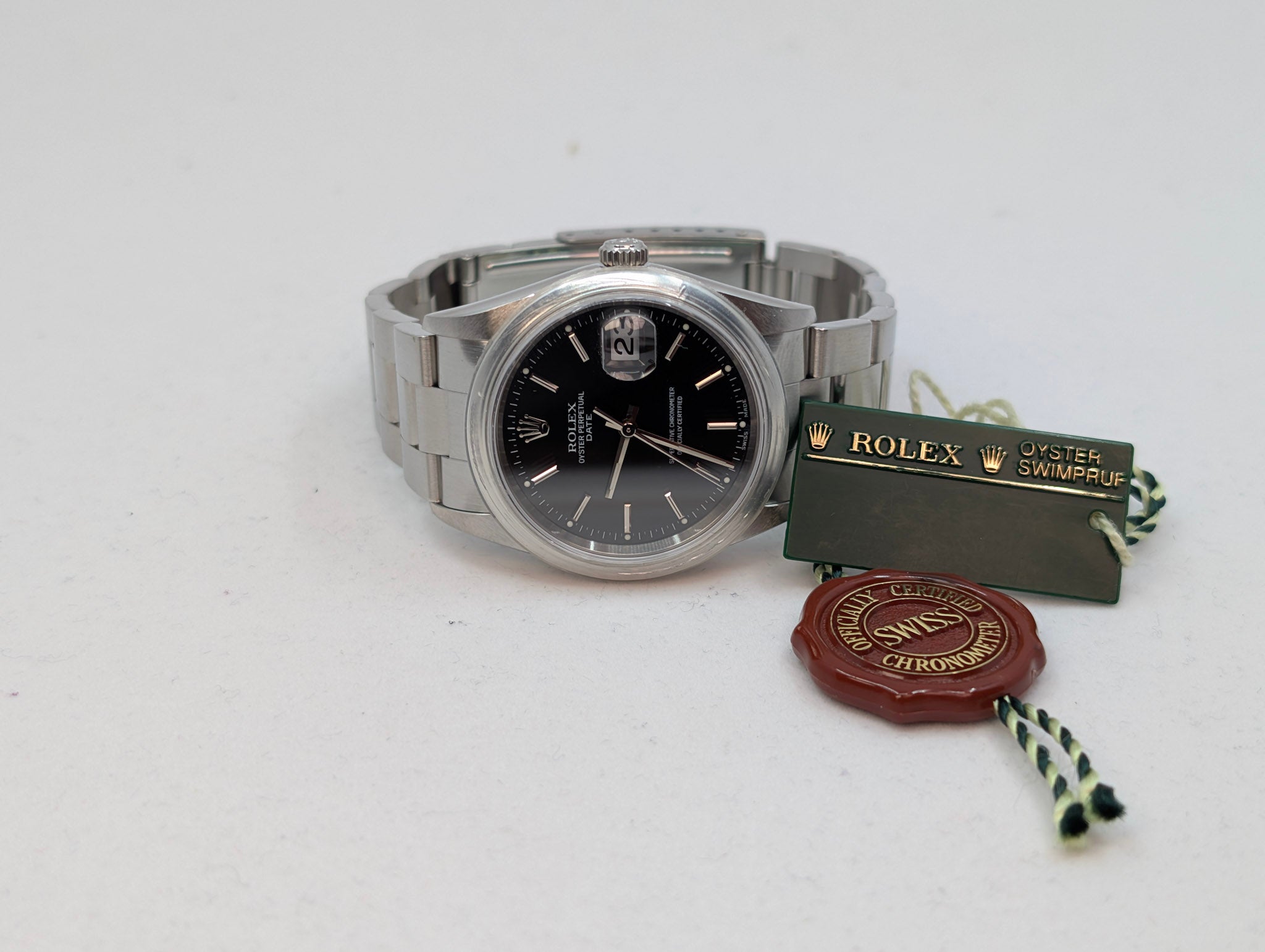 Rolex Oyster Perpetual Date 15200 (New old stock) With hangtags