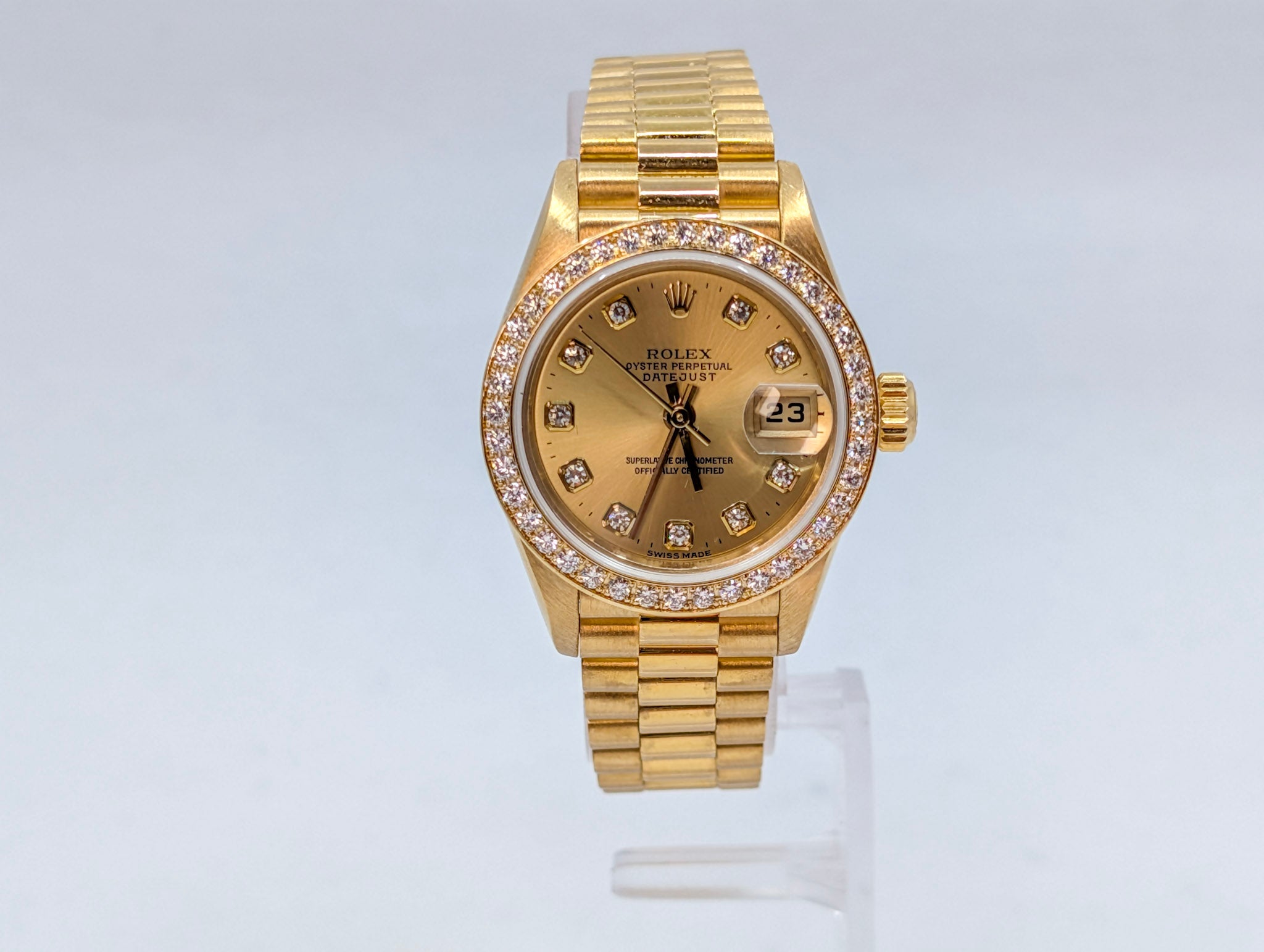 Rolex Lady-Datejust 79178 Presidential Diamond Bezel