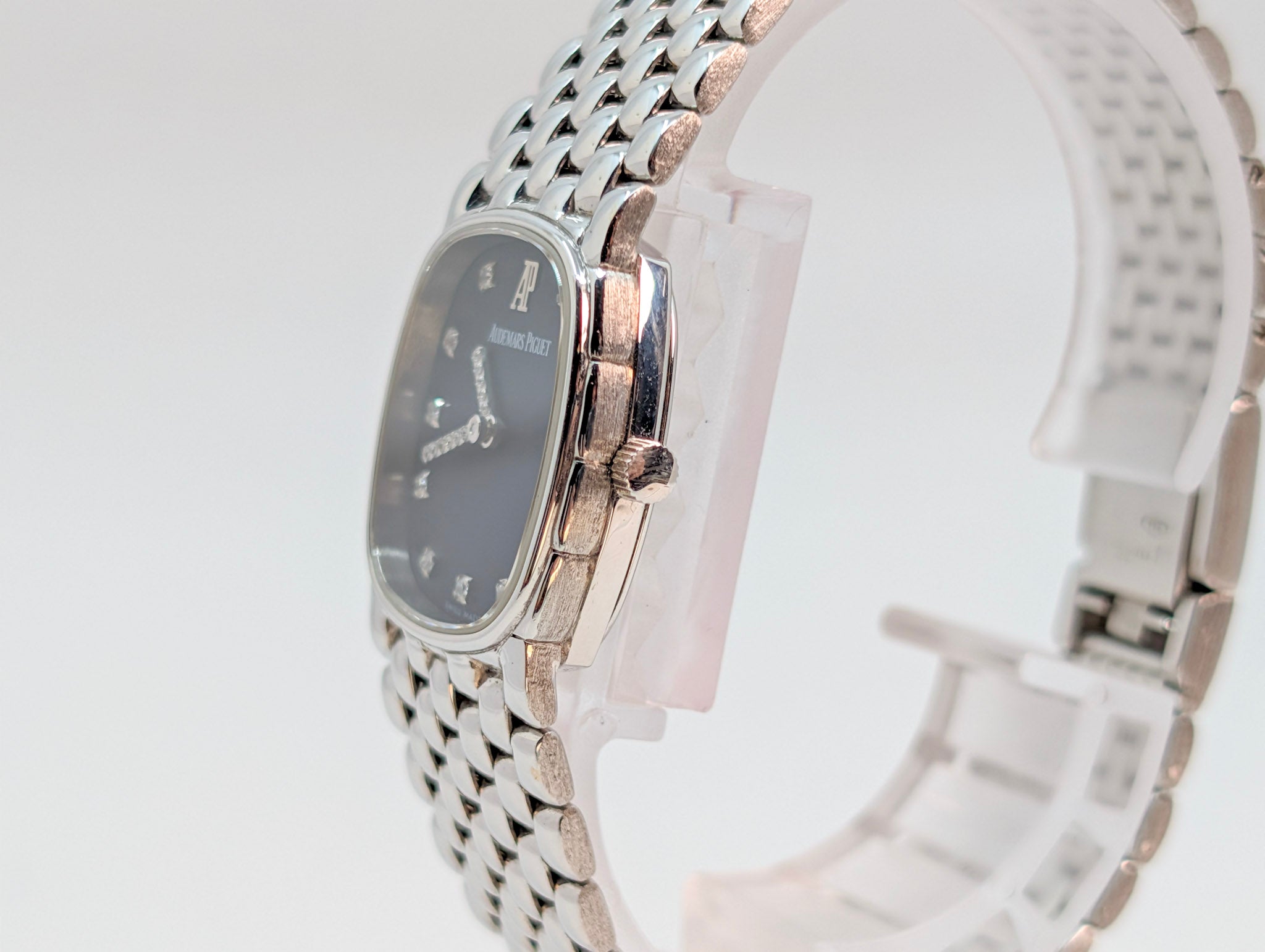 Audemars Piguet Cobra White Gold with Diamond Indices and Hands and Papers