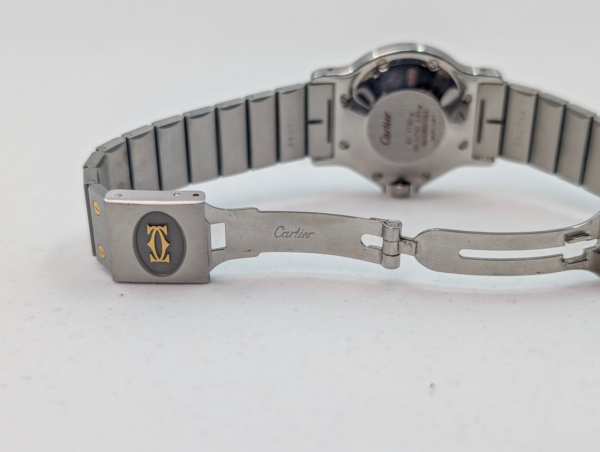 Cartier Santos 2966 Octagon Ghost Dial