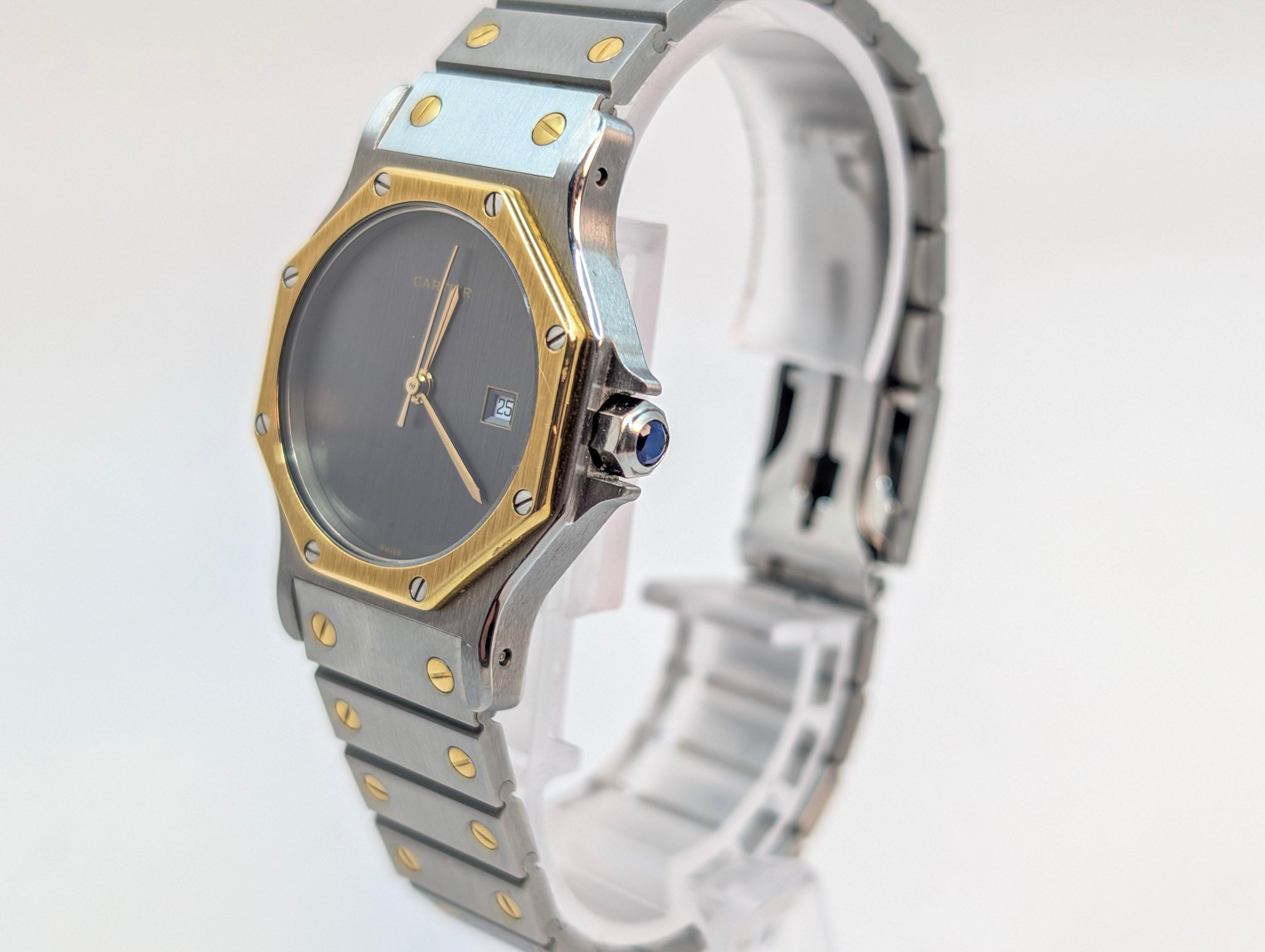 Cartier Santos 2966 Octagon Ghost Dial