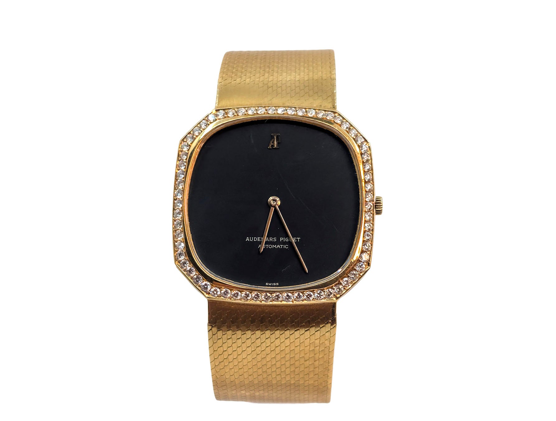 Audemars Piguet Octagonal 5471 Rare Yellow Gold Diamond Set