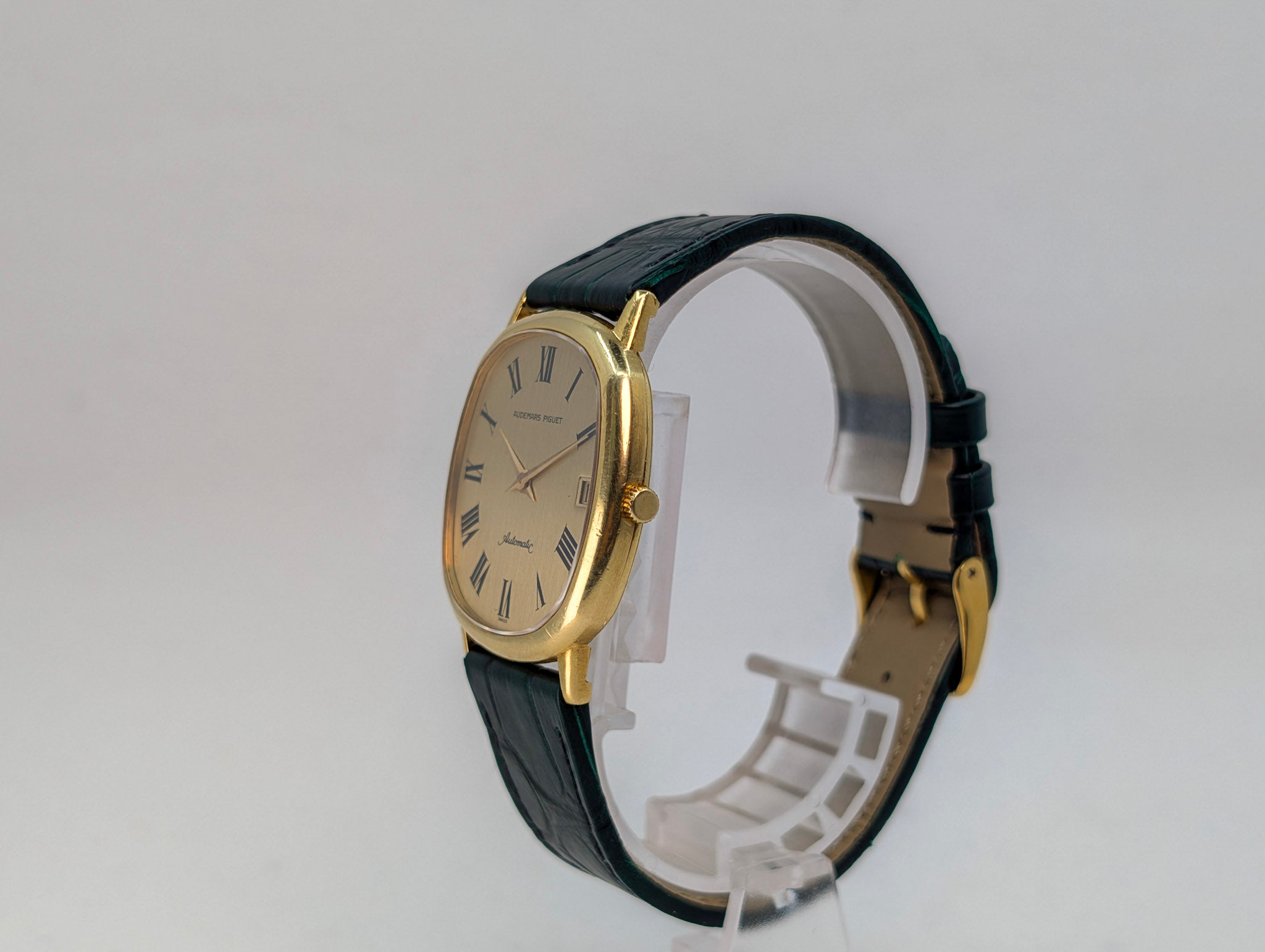 Vintage Audemars Piguet Ellipse Style Gold Watch