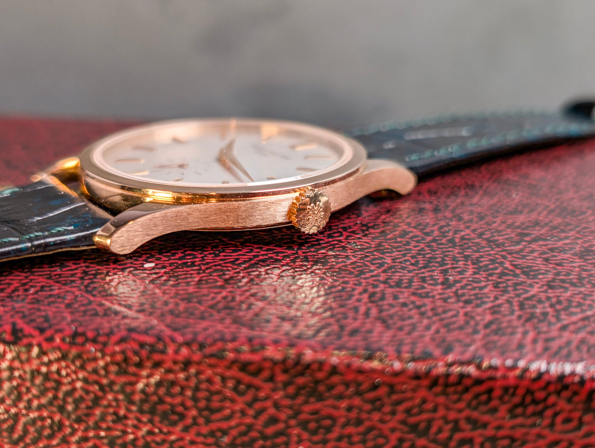 Patek Philippe Calatrava 5196R 18k Rose Gold Manual Wind 37mm Silver Dial – Box & Papers