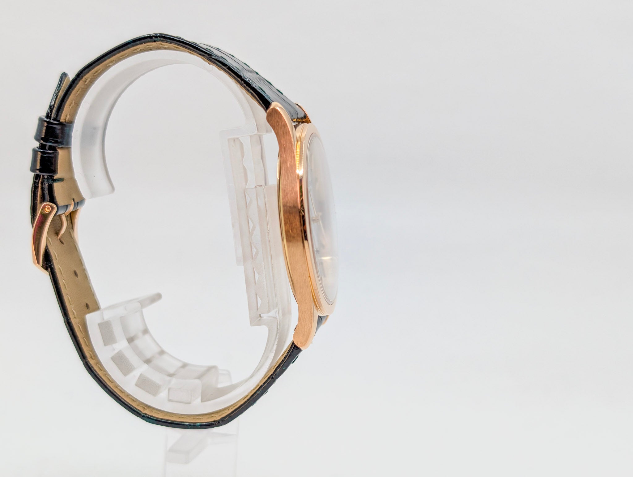 Patek Philippe Calatrava 5196R 18k Rose Gold Manual Wind 37mm Silver Dial – Box & Papers