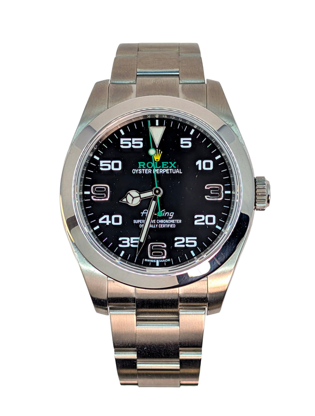 Rolex Air-King 116900 40mm Black Dial Oystersteel Automatic watch Box & Papers