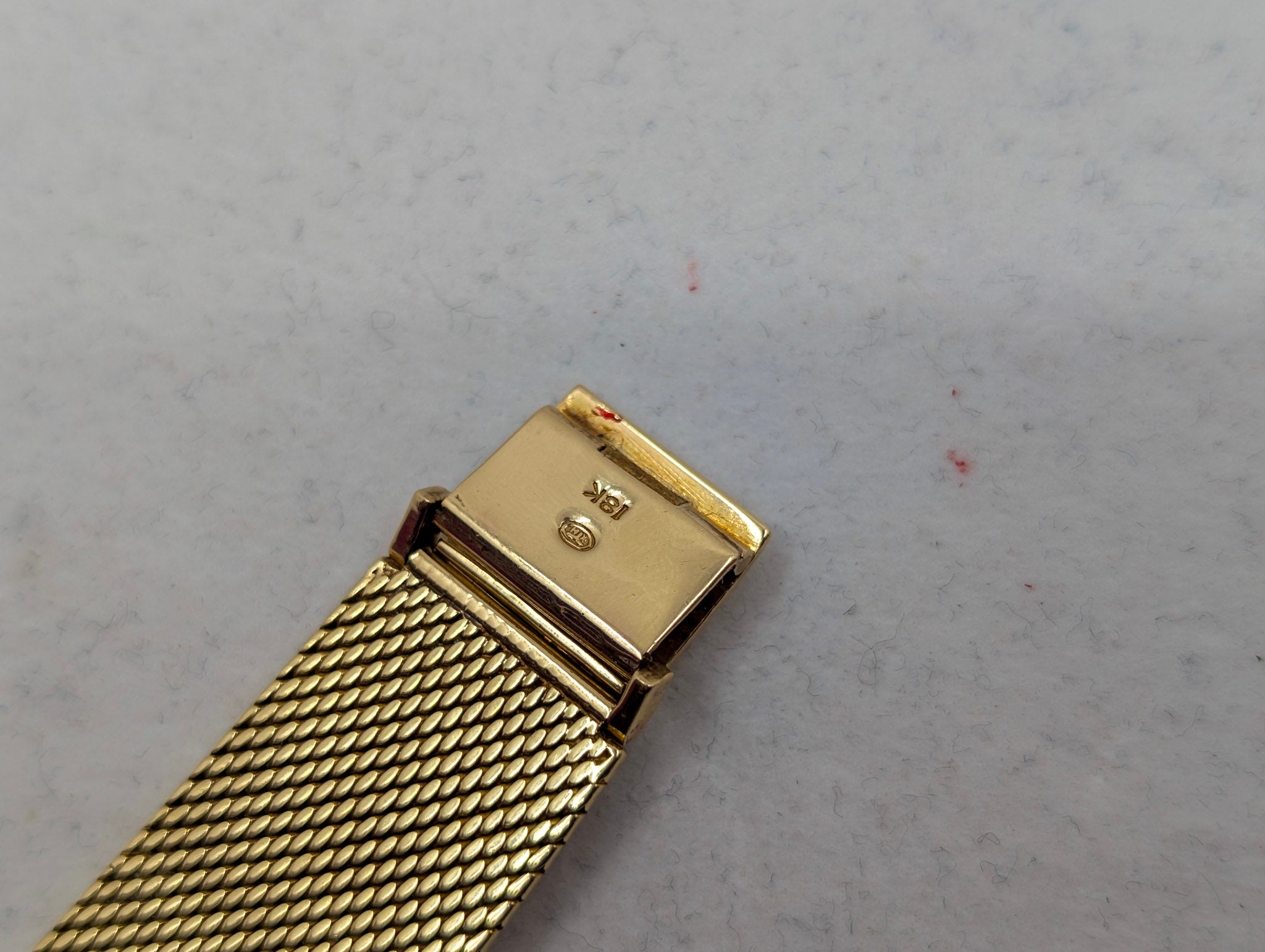 Patek Philippe 3543 Yellow Gold Textured Case Bracelet Vintage Watch