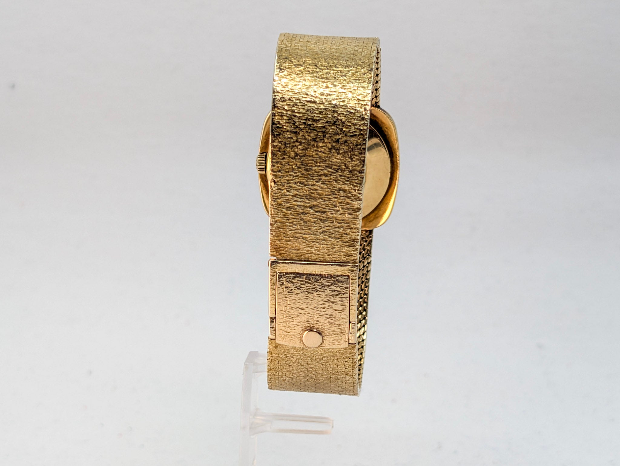 Patek Philippe 3543 Yellow Gold Textured Case Bracelet Vintage Watch