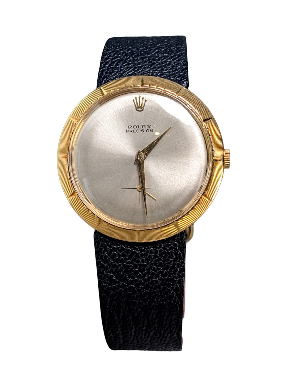 Rolex Precision 9522 Disco Volante 36mm Zephyr Bezel Sunburst Dial Vintage