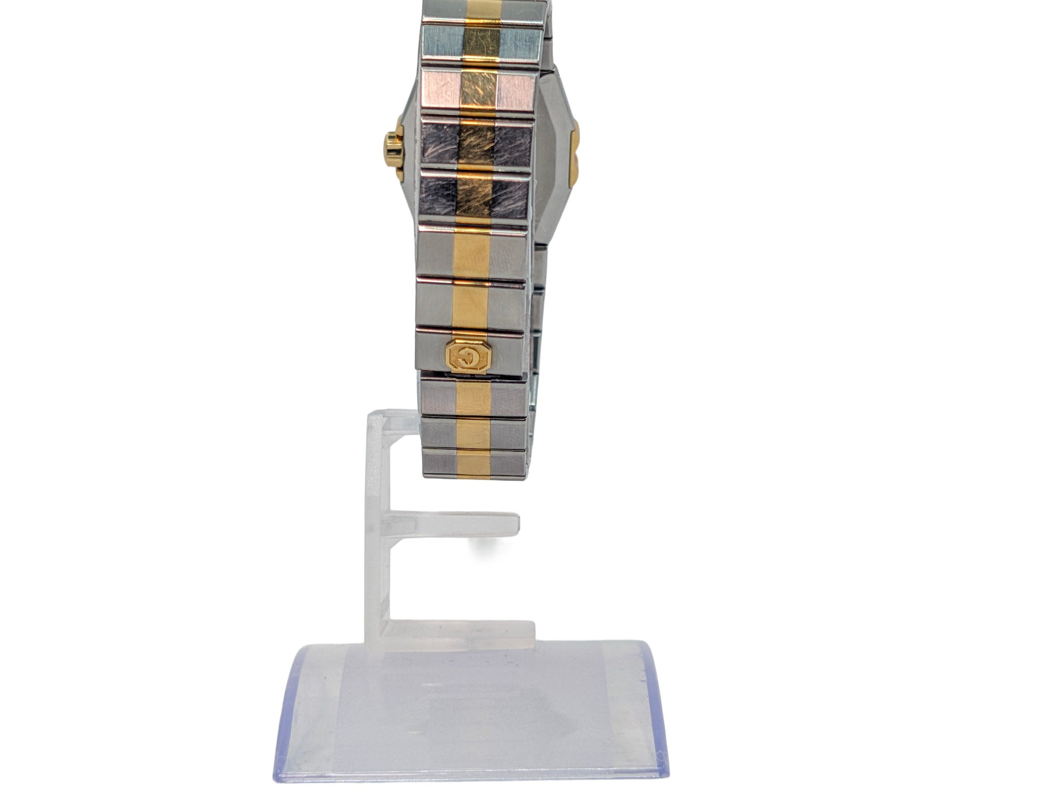 Chopard St. Moritz 8024 Two Tone Quartz White Dial Ladies Watch 24mm