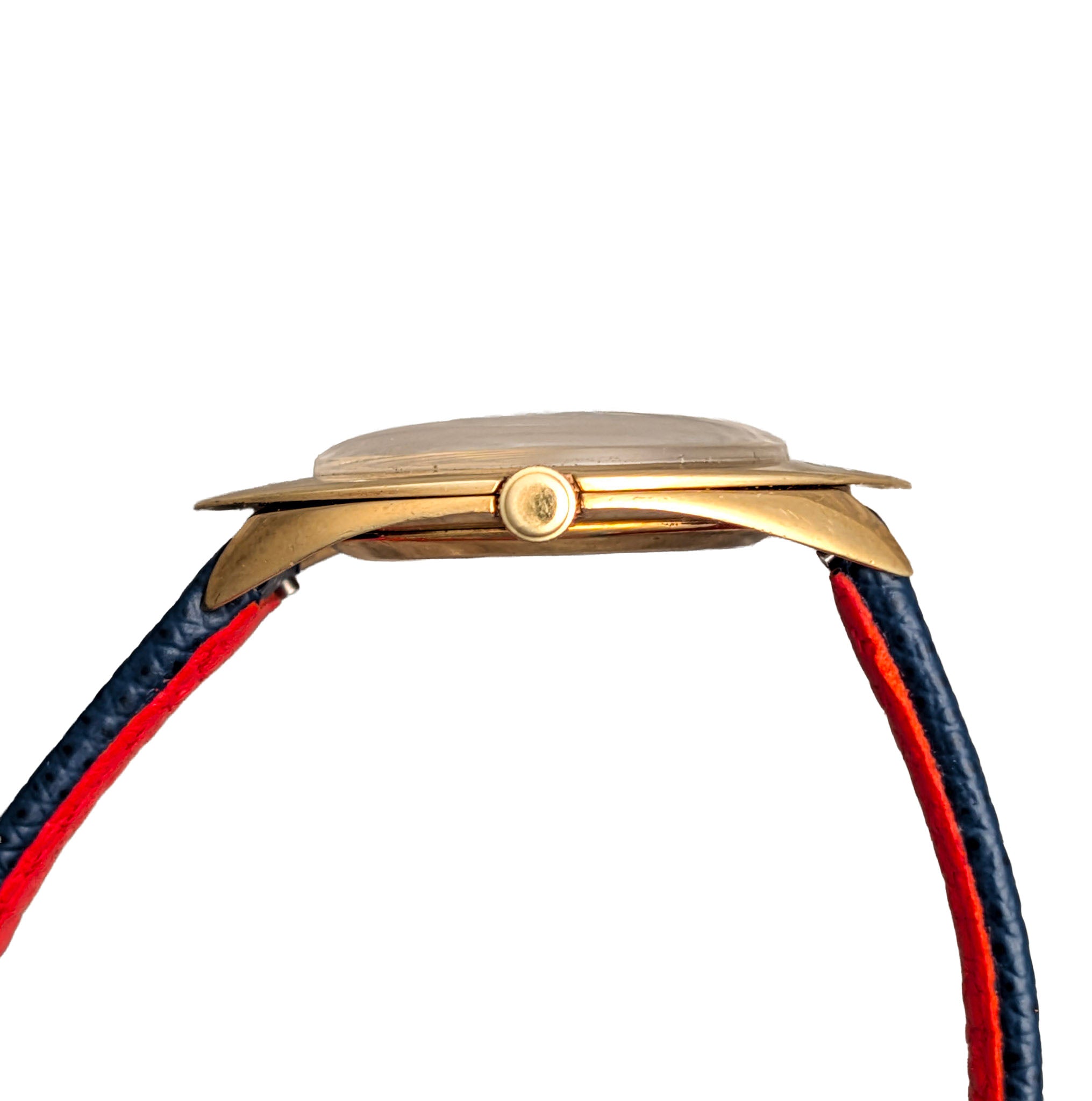 Vintage Audemars Piguet Volante Wenger 18k Gold Ellipse Manual Wind Watch