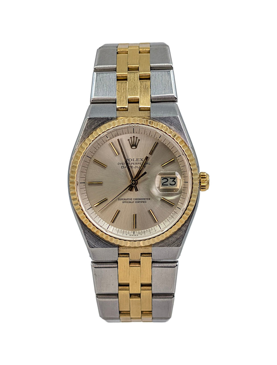 Rolex Datejust 1630 Two-Tone Automatic 36mm Box & Booklets Rare Bird