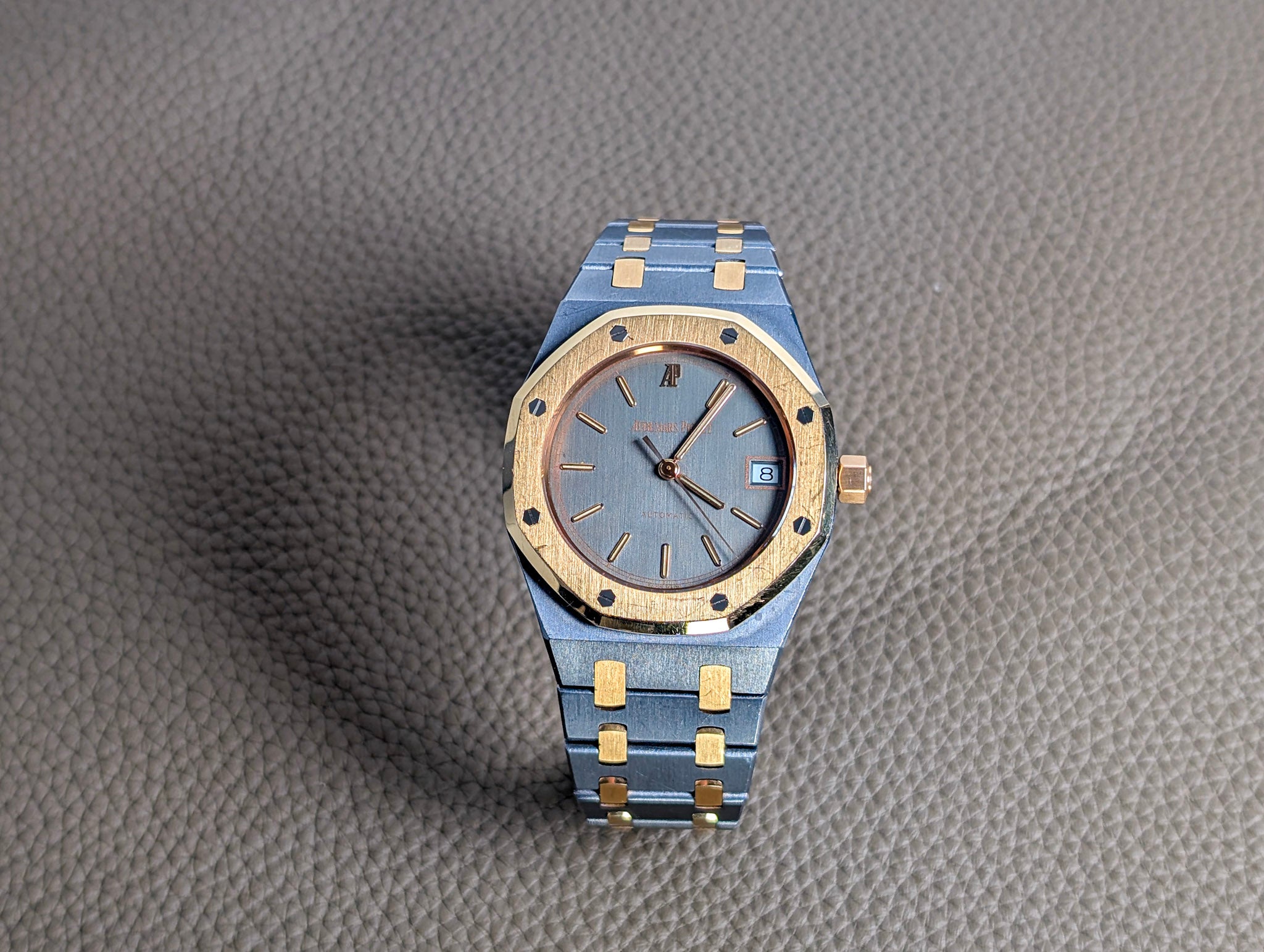 Audemars Piguet Royal Oak 14790TR Tantalum Rose Gold 36mm Box Service Papers