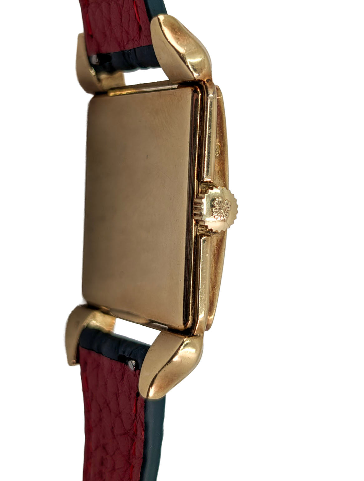 Patek Philippe Ref. 2424J Flame Lugs 18K Yellow Gold circa 1946