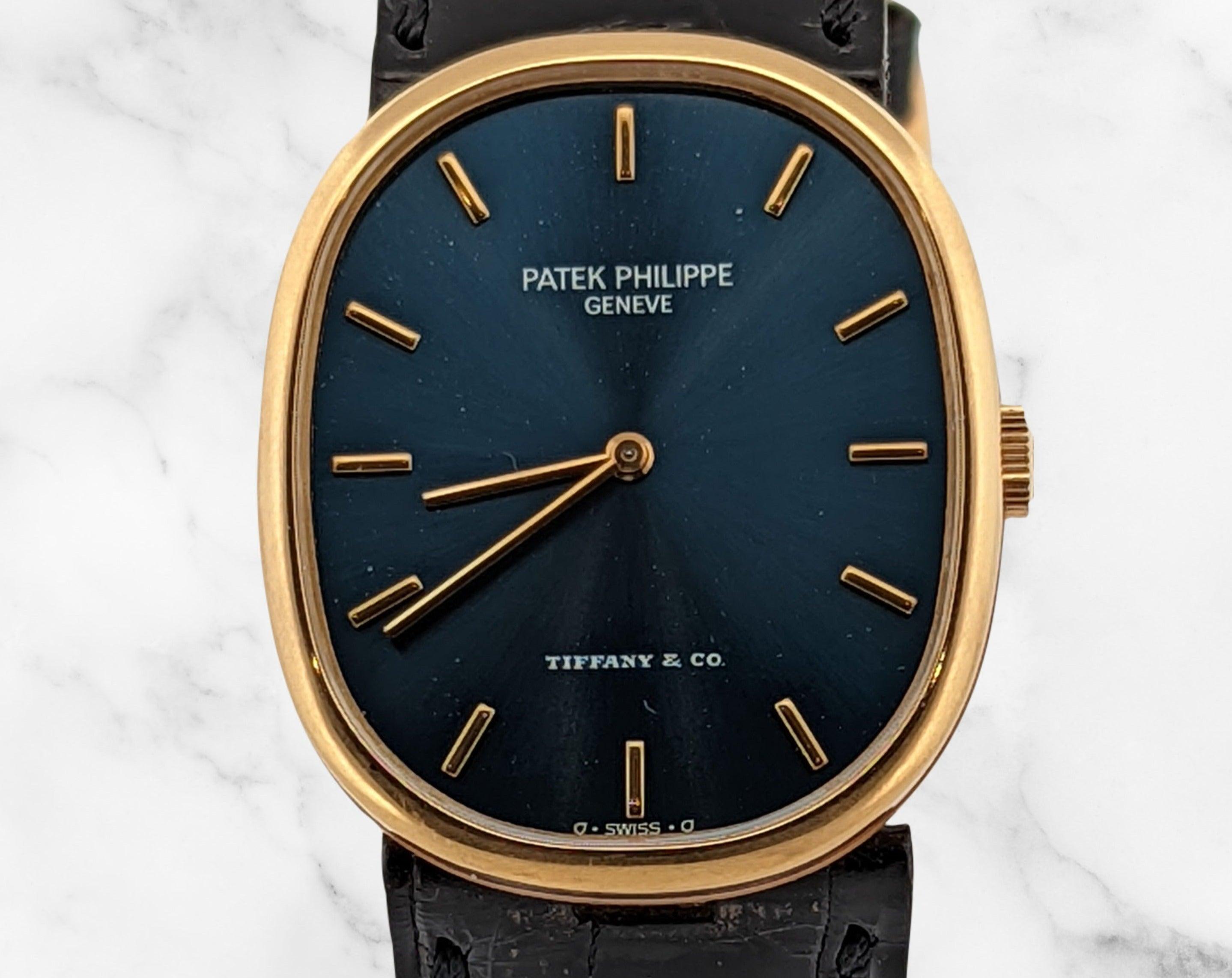Patek Philippe Ellipse Tiffany 18k Vintage - Watch Them Tick