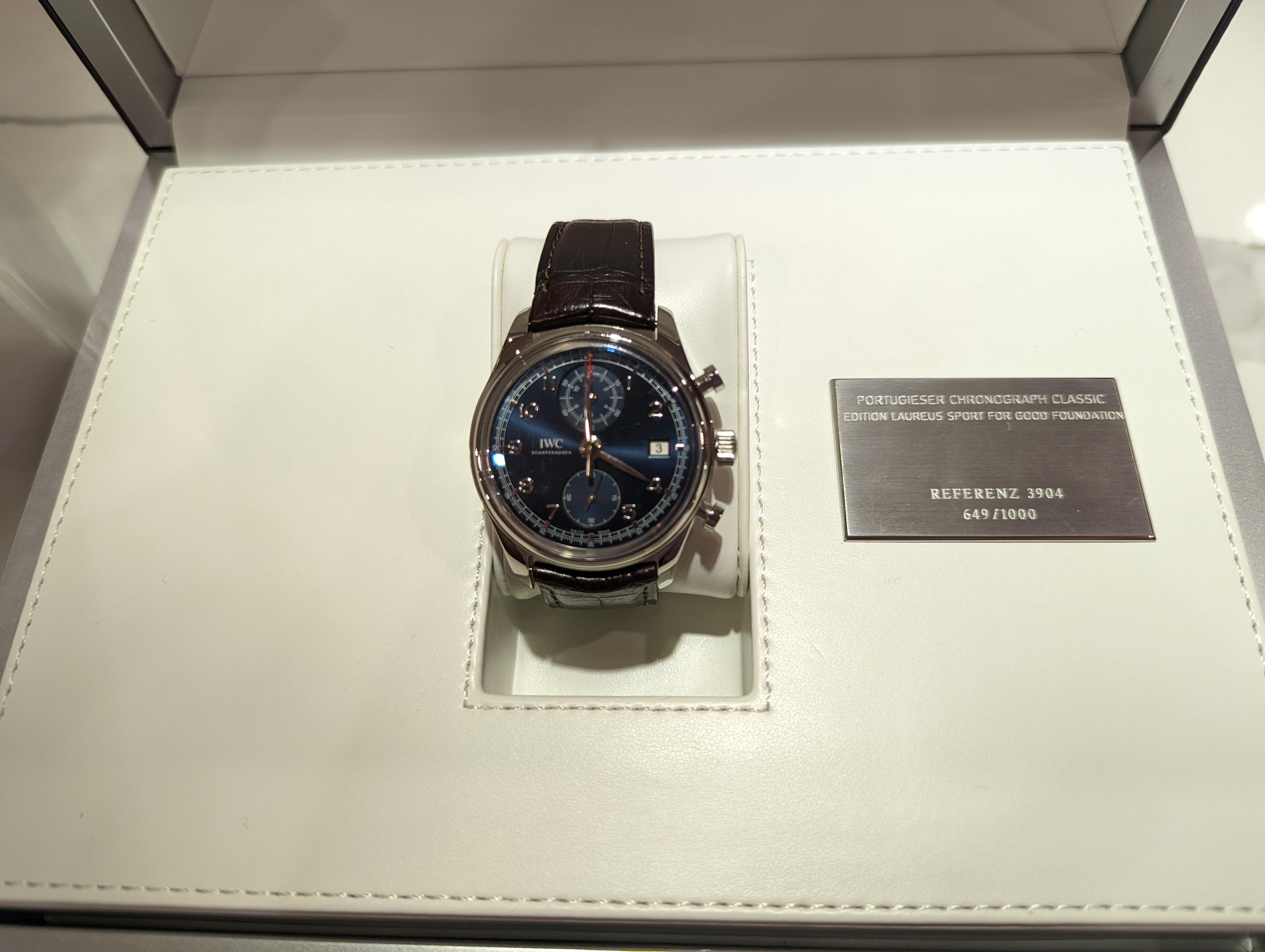 IWC Classic Laureus Portuguese Limited Edition - Watch Them Tick