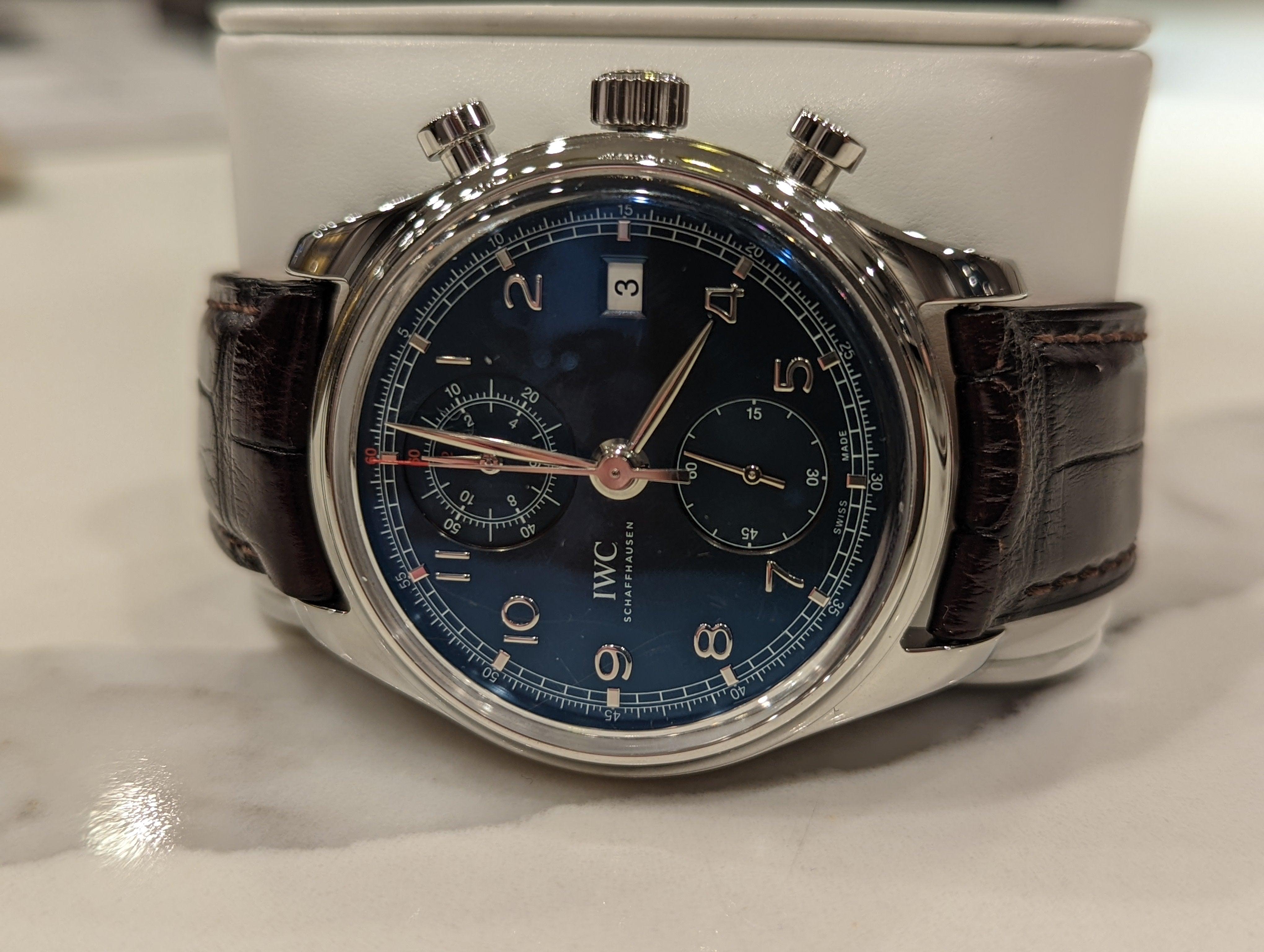 IWC Classic Laureus Portuguese Limited Edition - Watch Them Tick