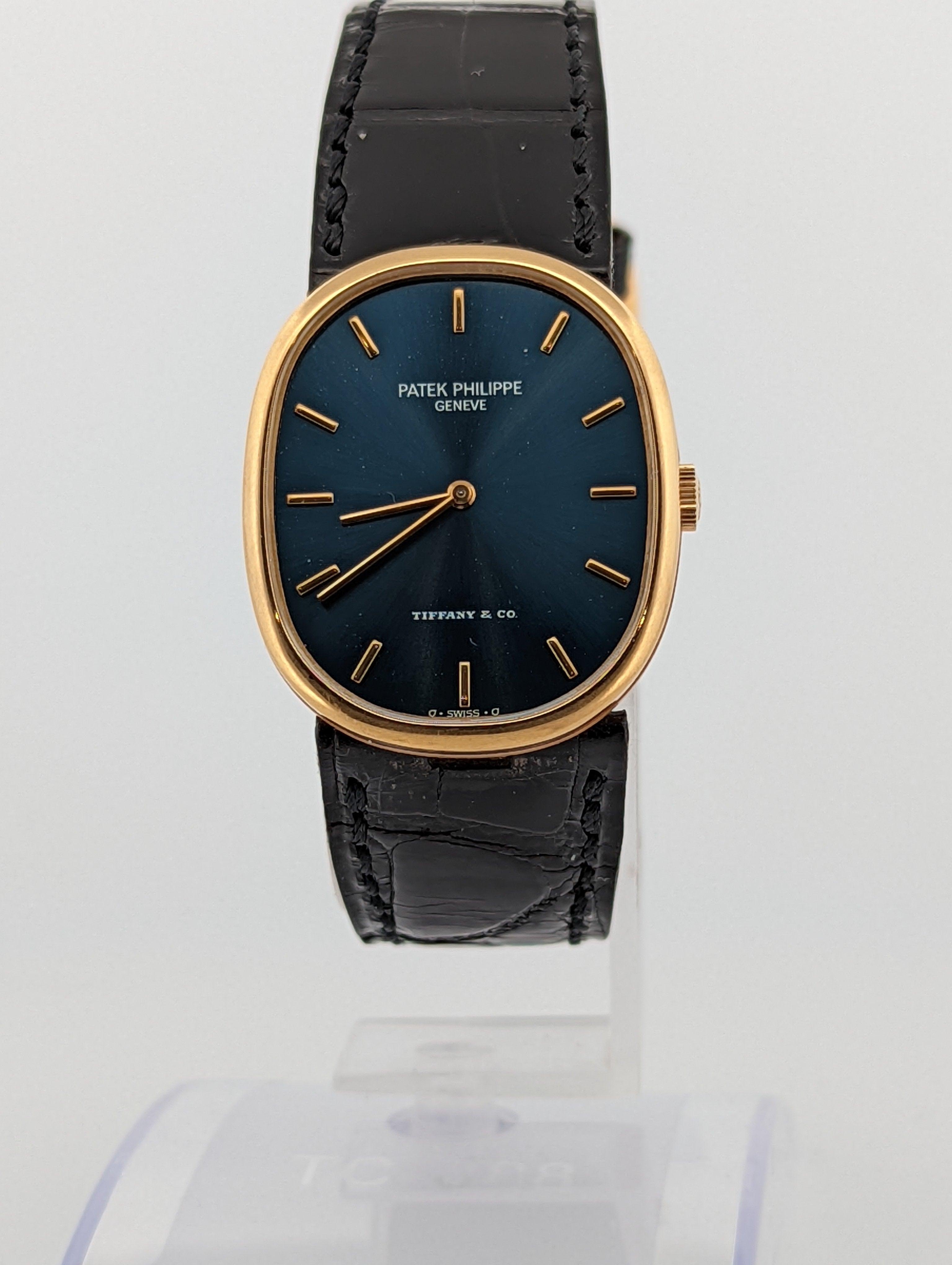 Patek Philippe Ellipse Tiffany 18k Vintage - Watch Them Tick