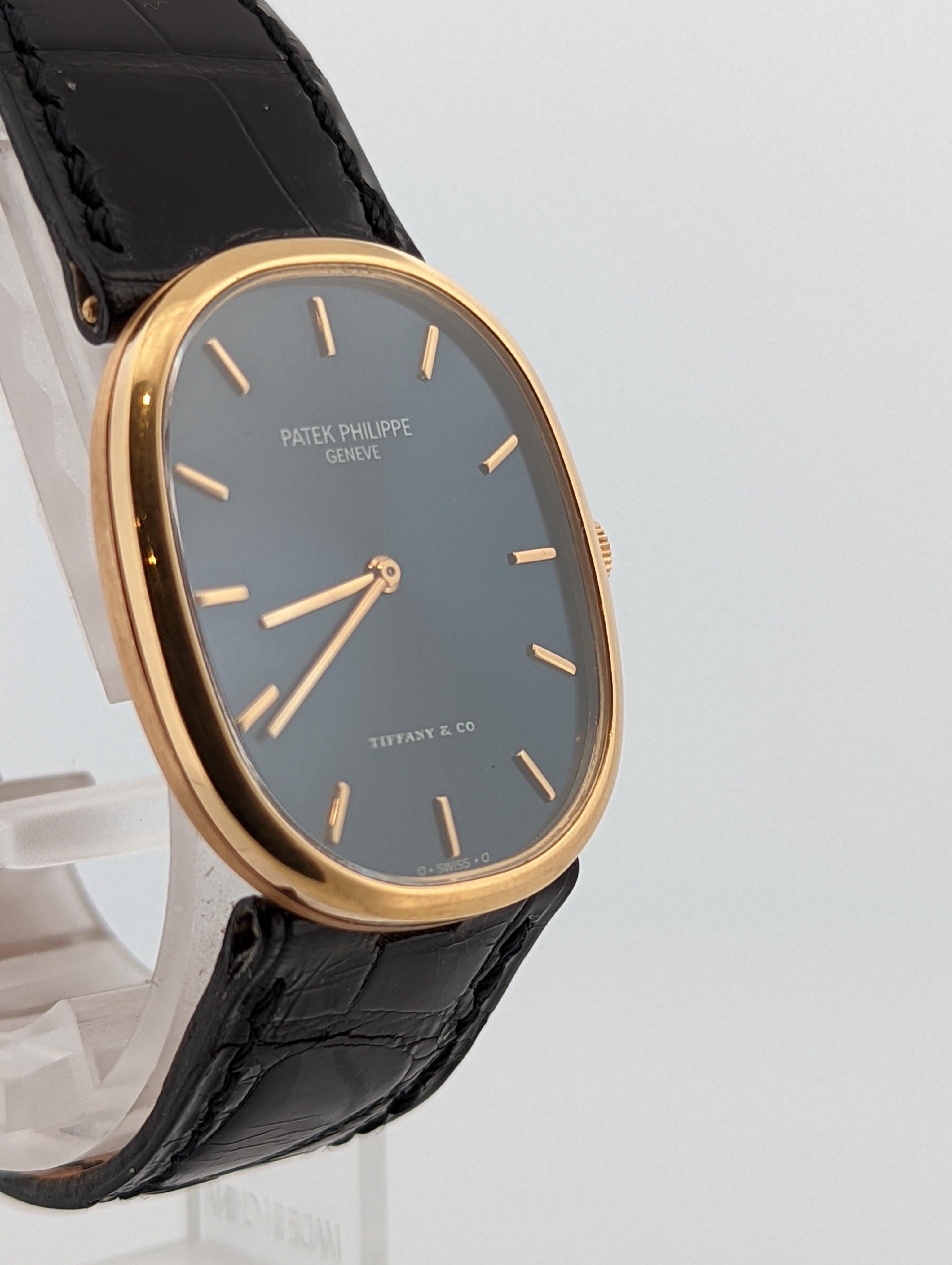 Patek Philippe Ellipse Tiffany 18k Vintage - Watch Them Tick