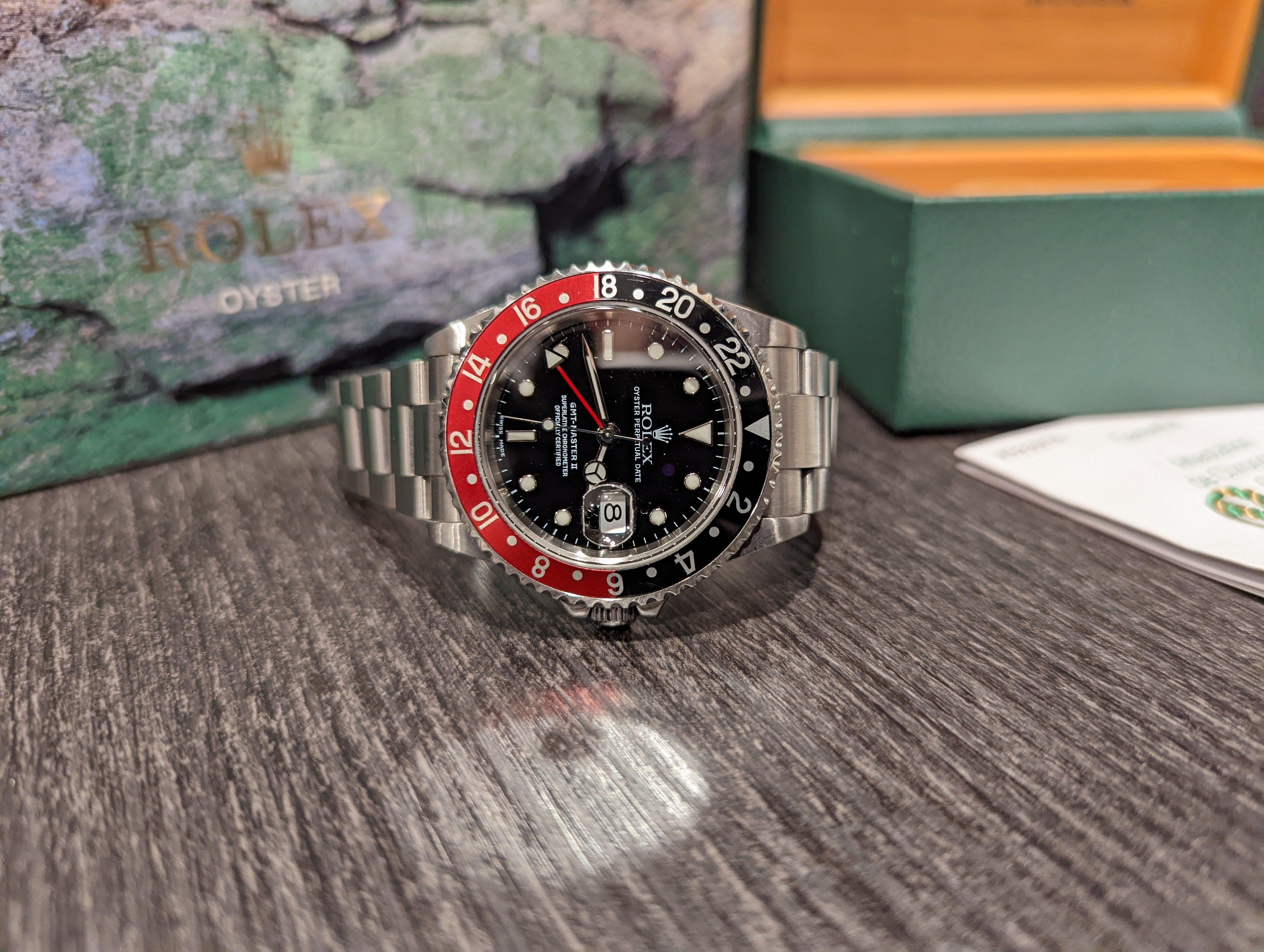 Rolex GMT-Master II (Coke) 16710 - Watch Them Tick