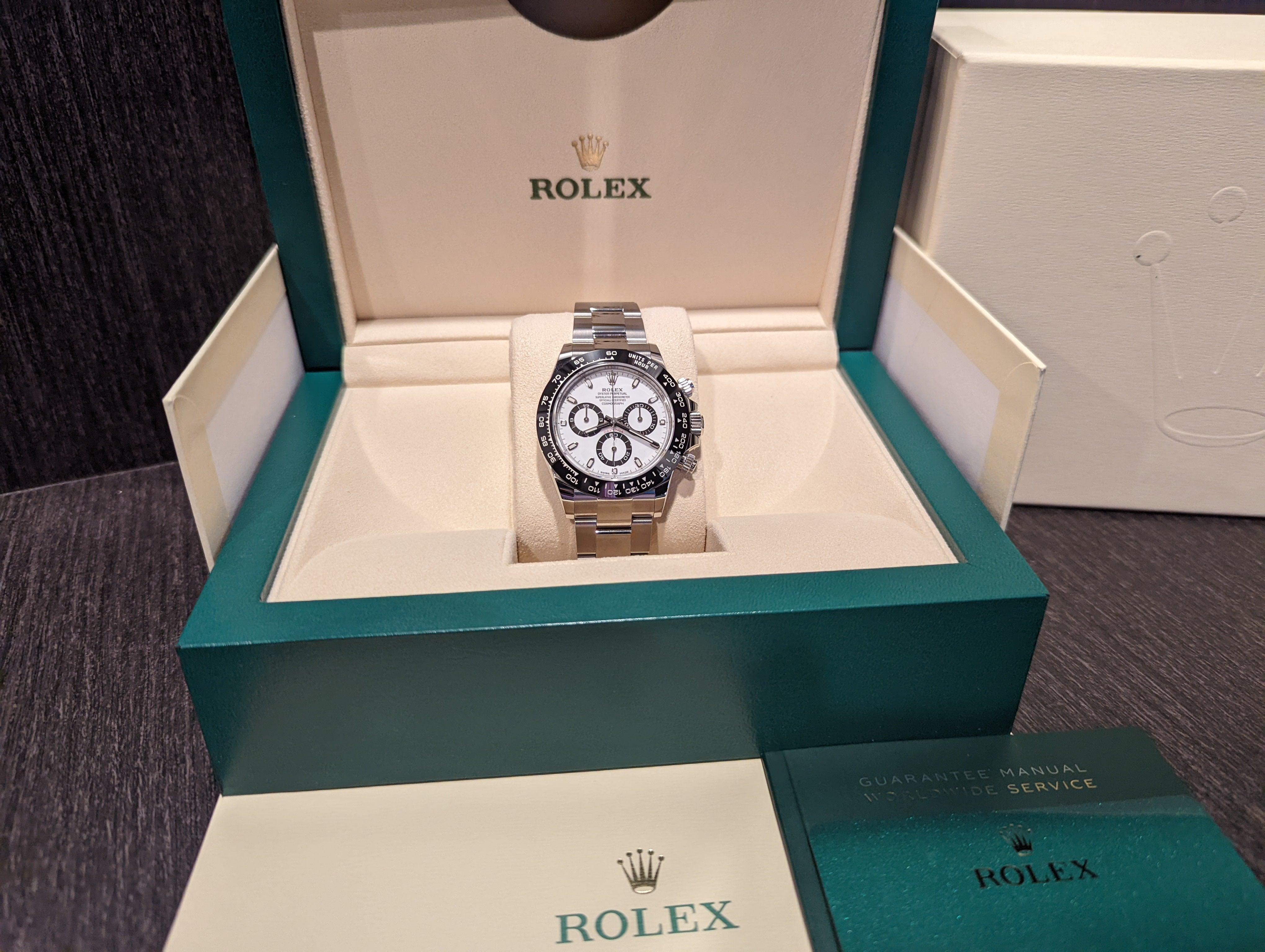Rolex Daytona Panda 116500LN -White Dial Unworn - Watch Them Tick
