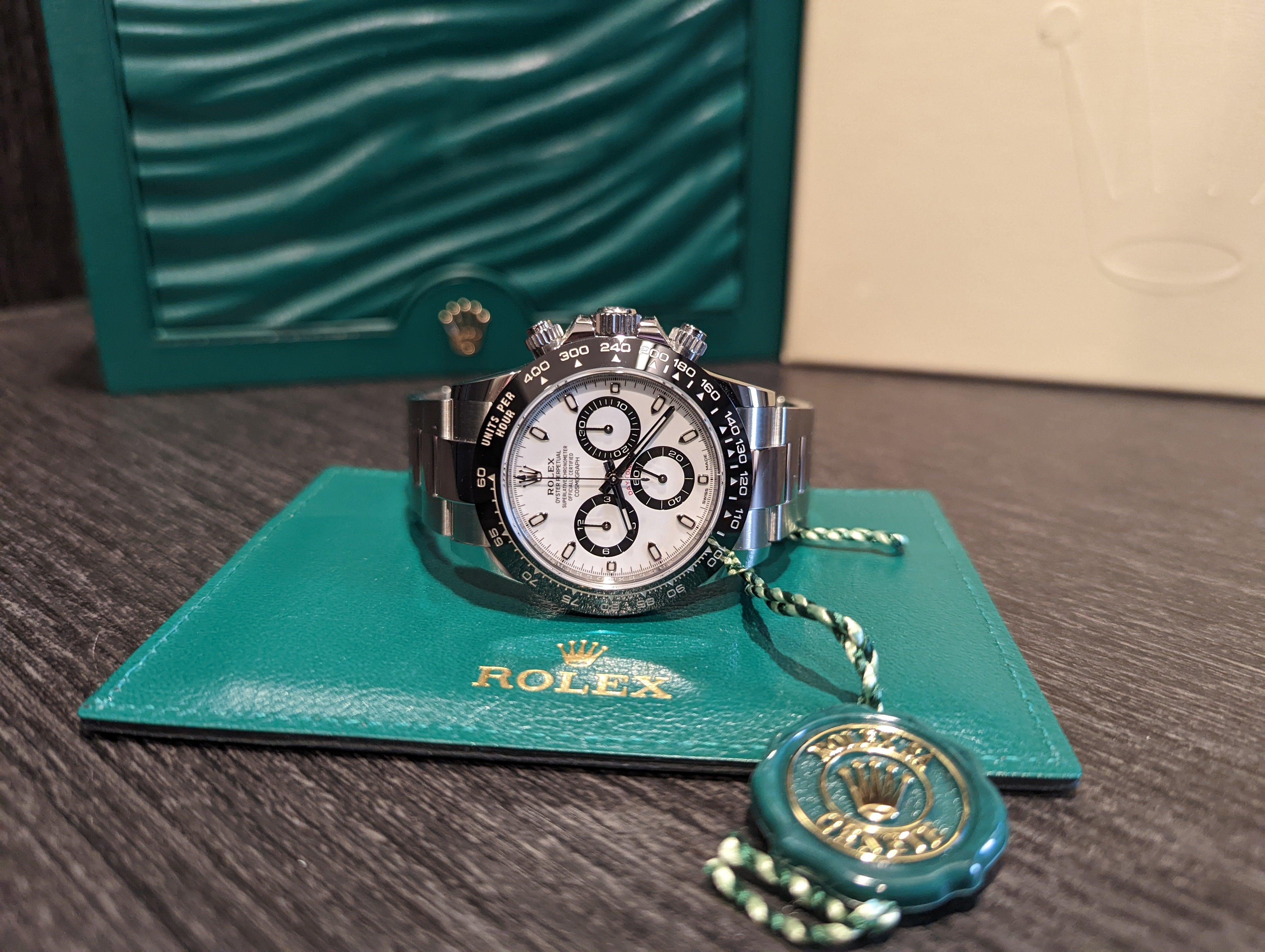 Rolex Daytona Panda 116500LN -White Dial Unworn - Watch Them Tick