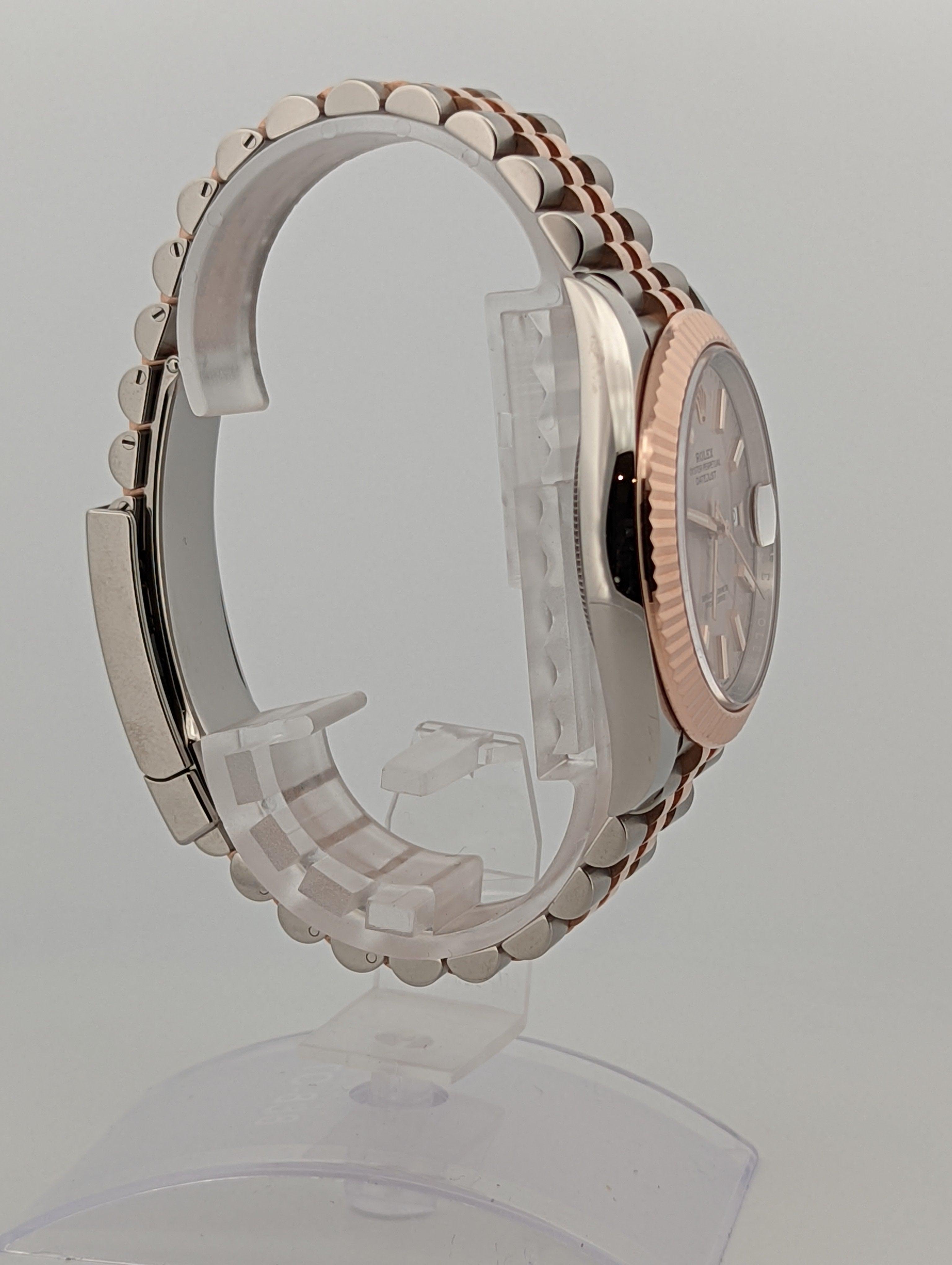 Rolex Datejust II 41 Rose Gold Sun Dust Dial - Watch Them Tick
