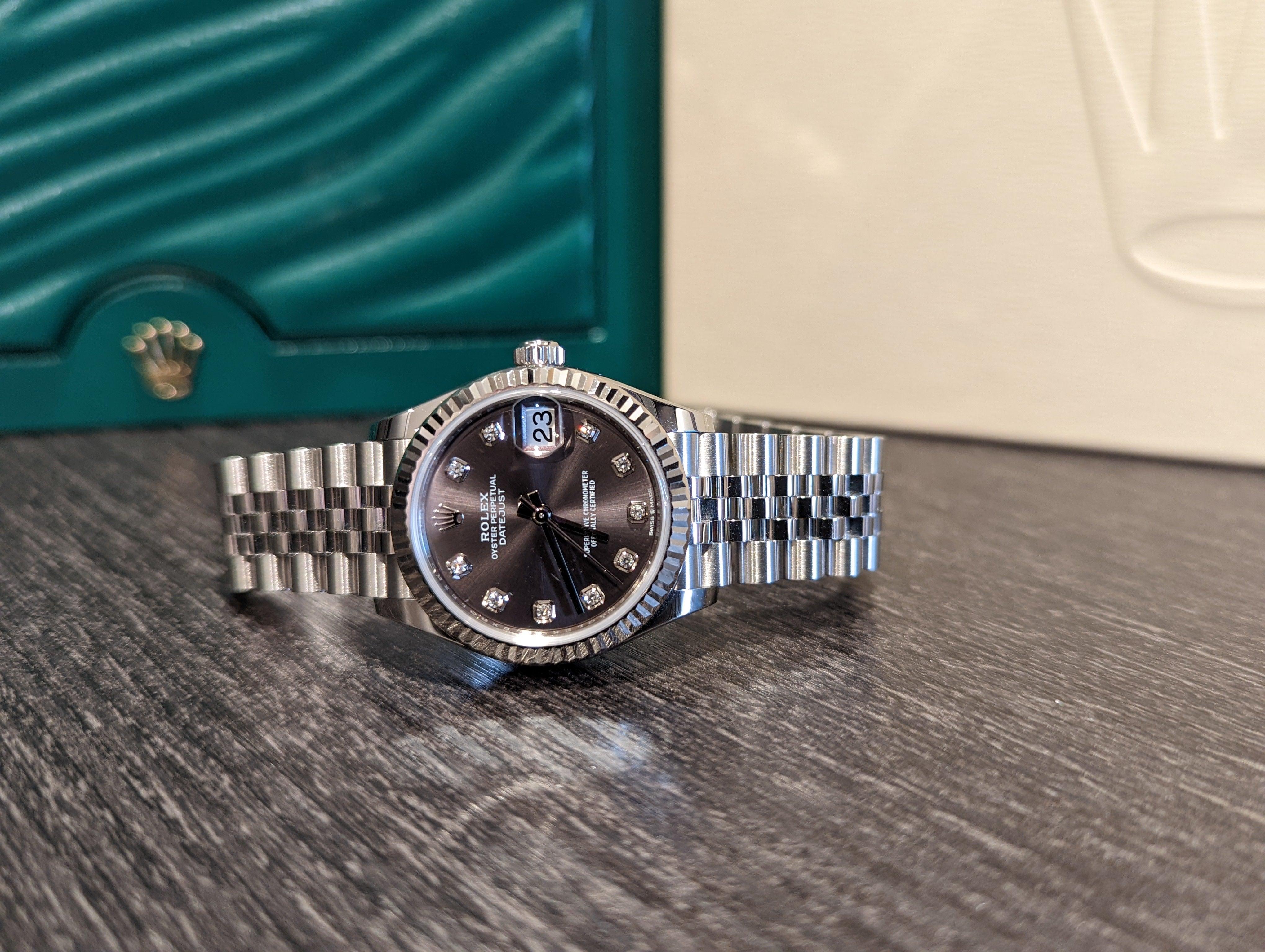 Rolex Datejust 31mm Jubilee Grey - Watch Them Tick