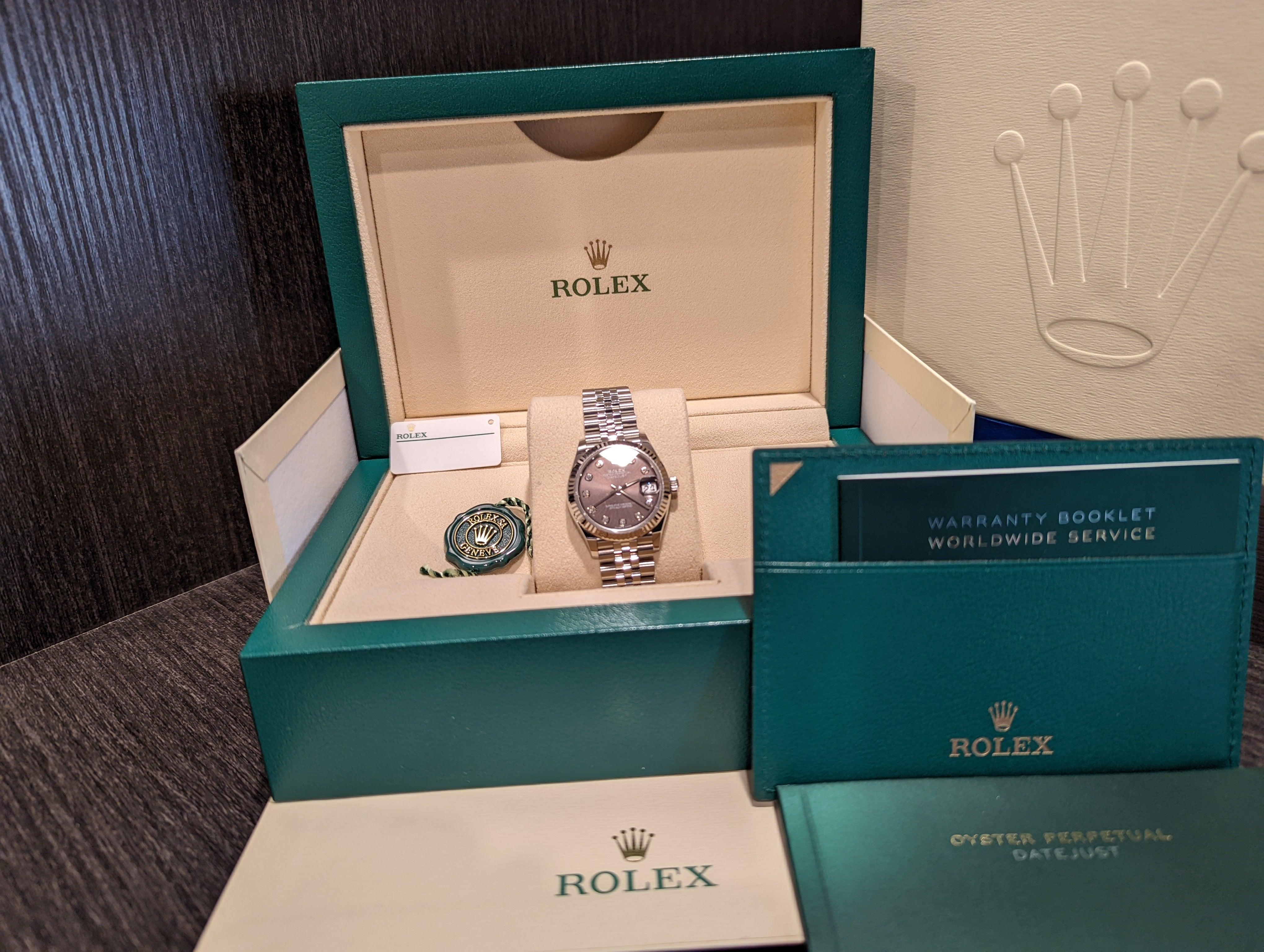 Rolex Datejust 31mm Jubilee Grey - Watch Them Tick