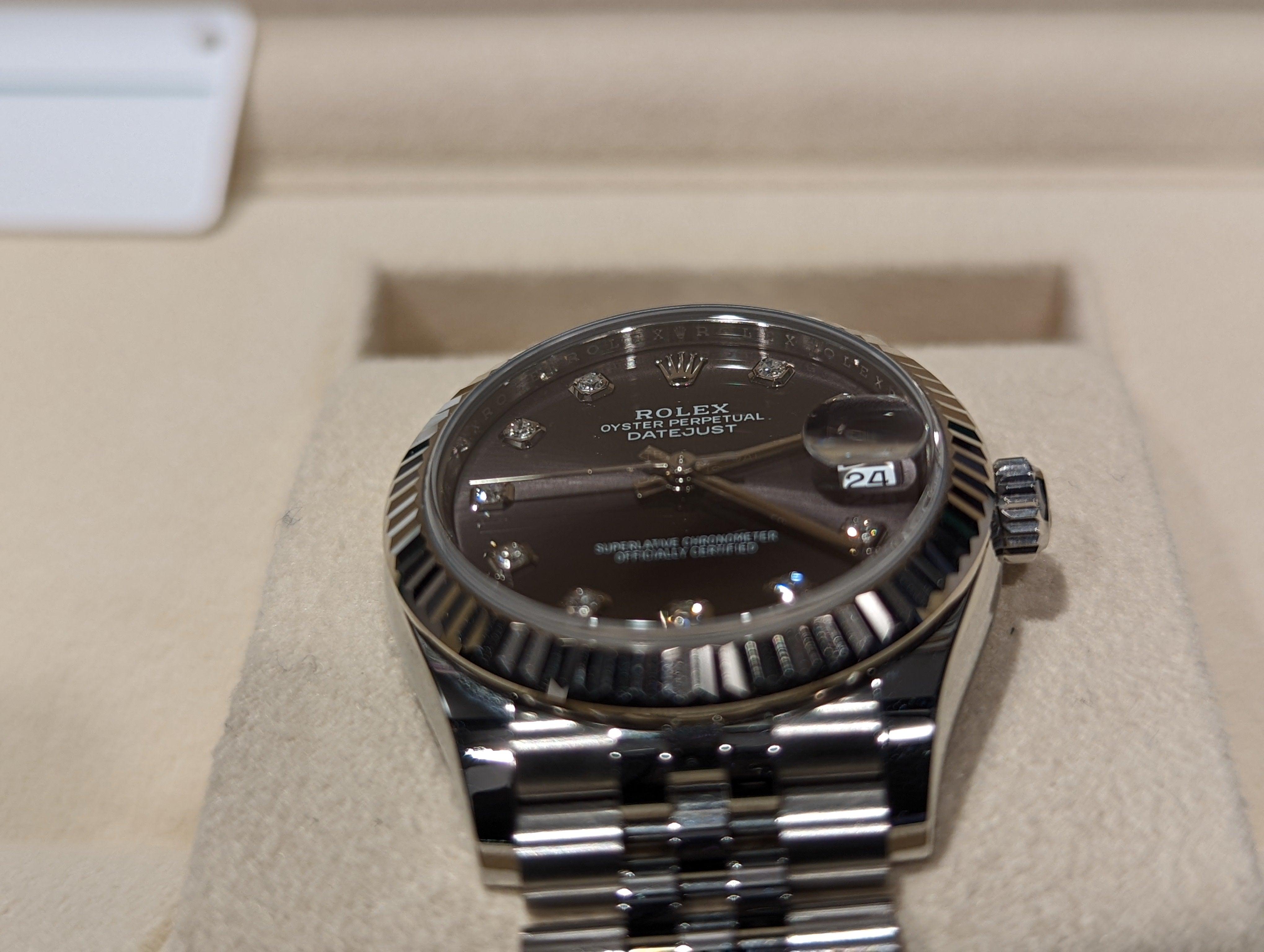 Rolex Datejust 31mm Jubilee Grey - Watch Them Tick