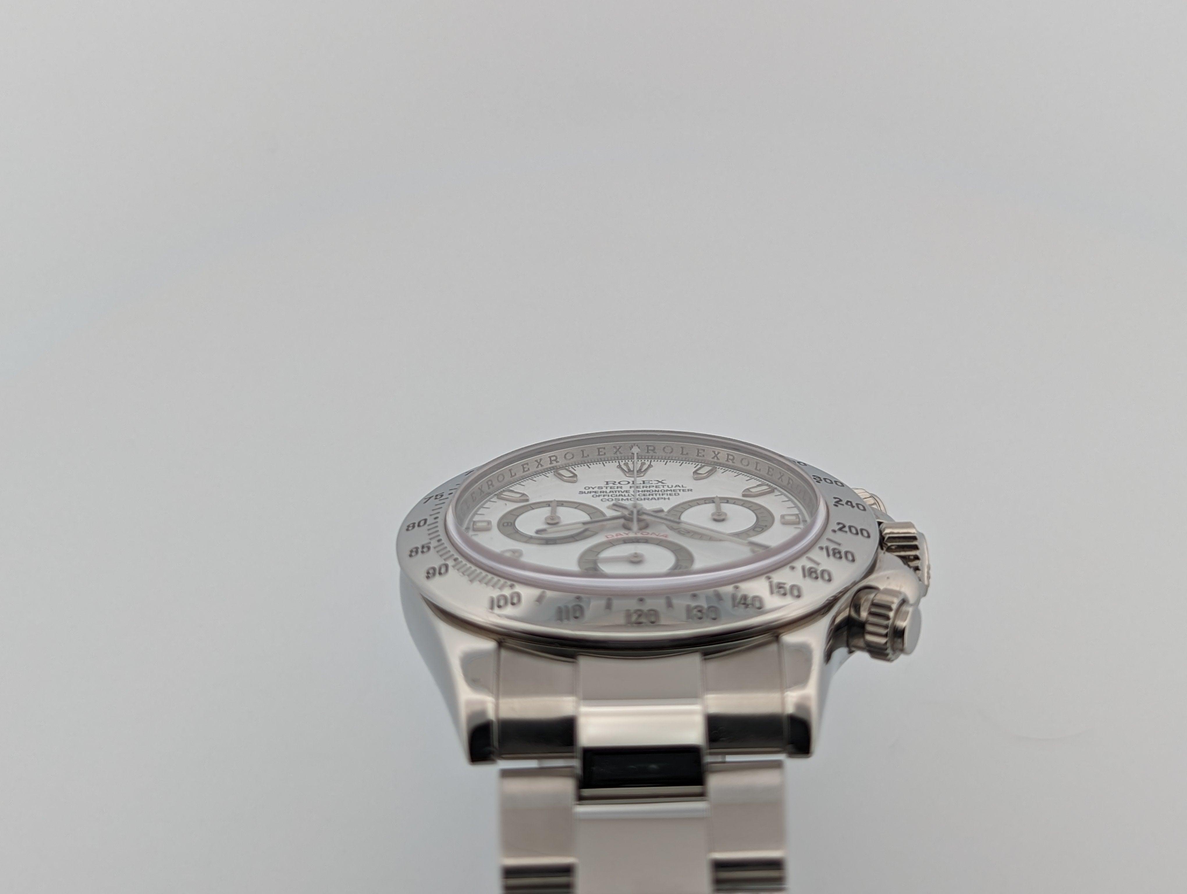Rolex Daytona 116520 White dial full set - Watch Them Tick
