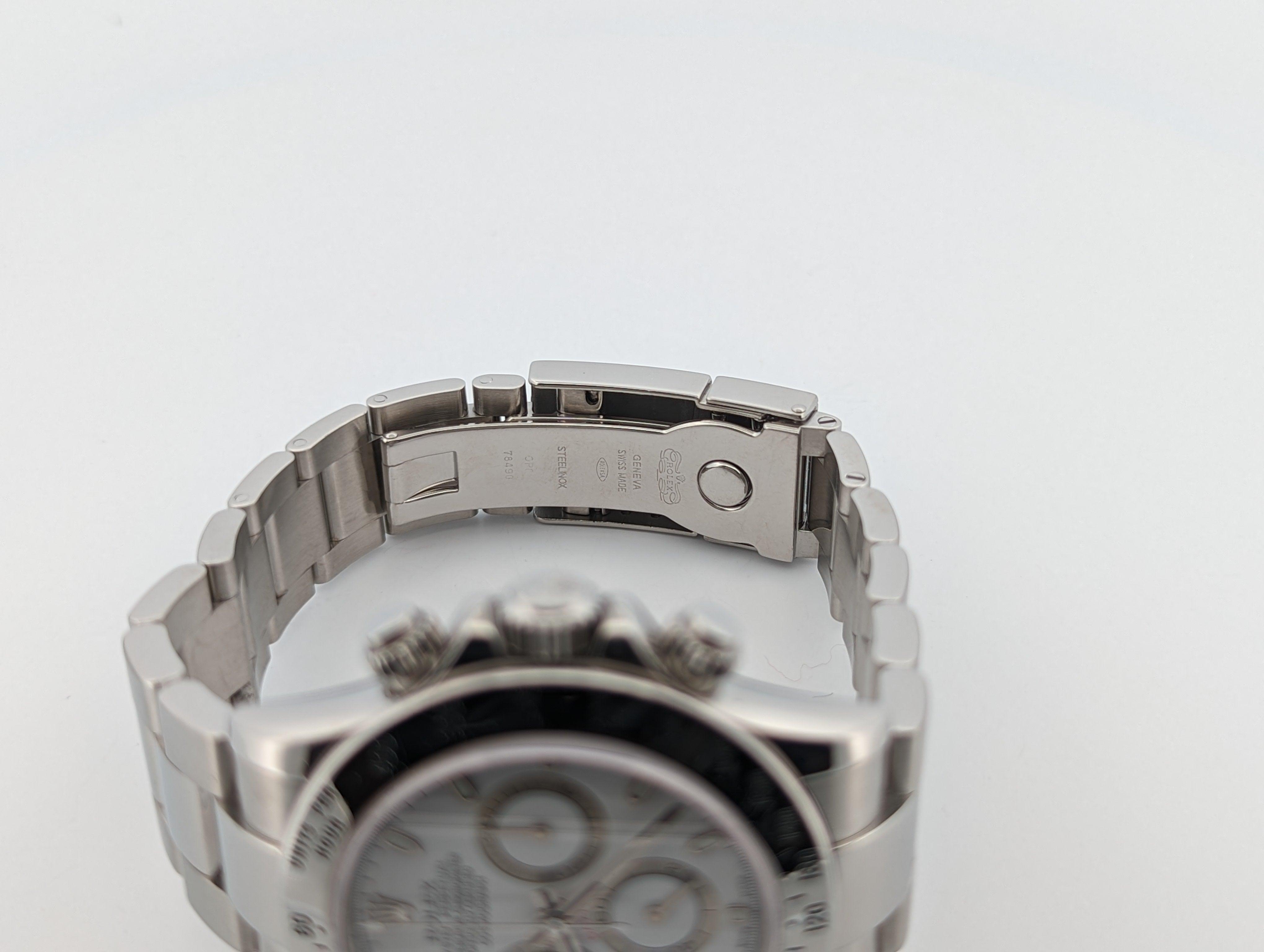 Rolex Daytona 116520 White dial full set - Watch Them Tick