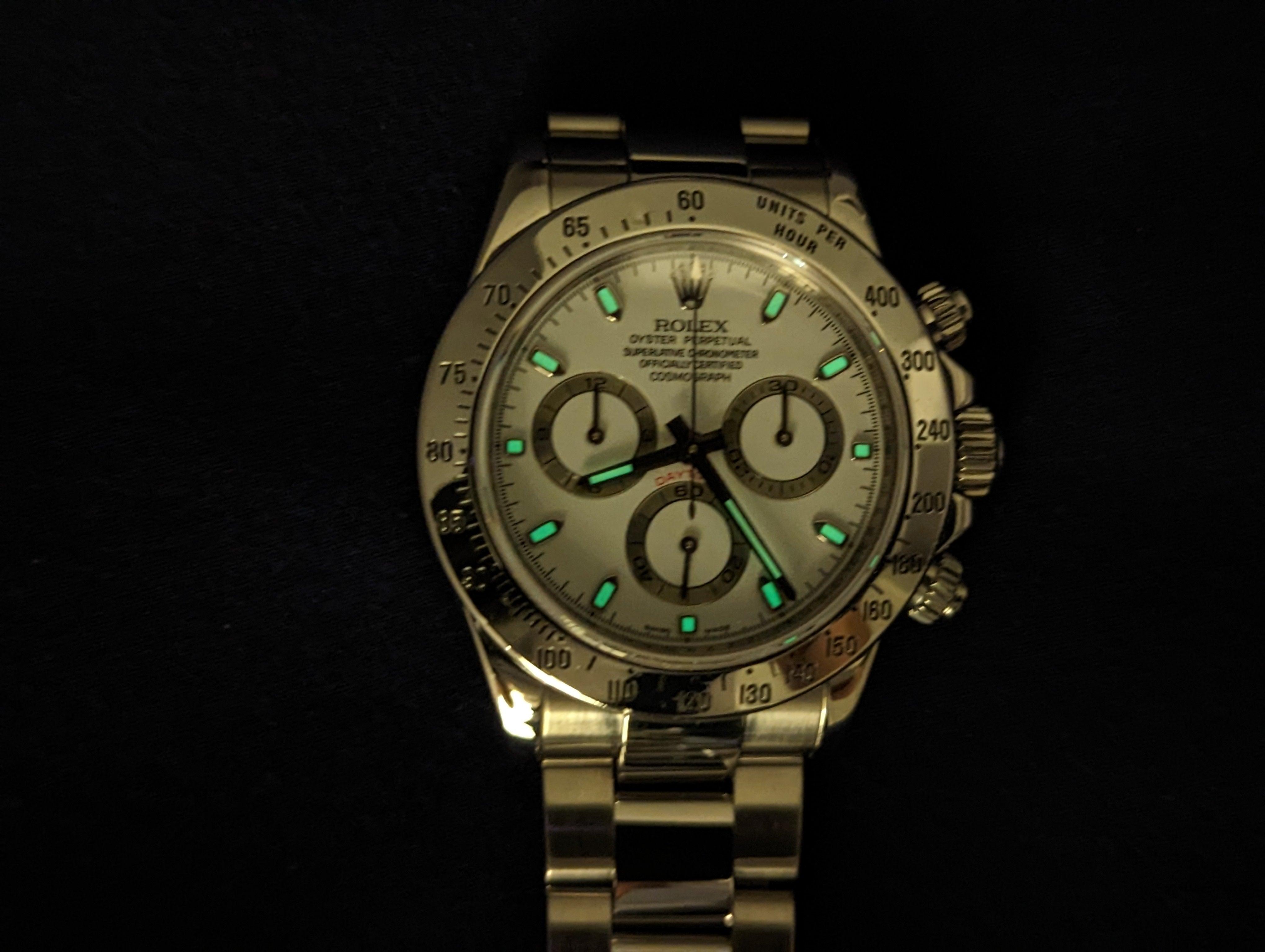 Rolex Daytona 116520 White dial full set - Watch Them Tick