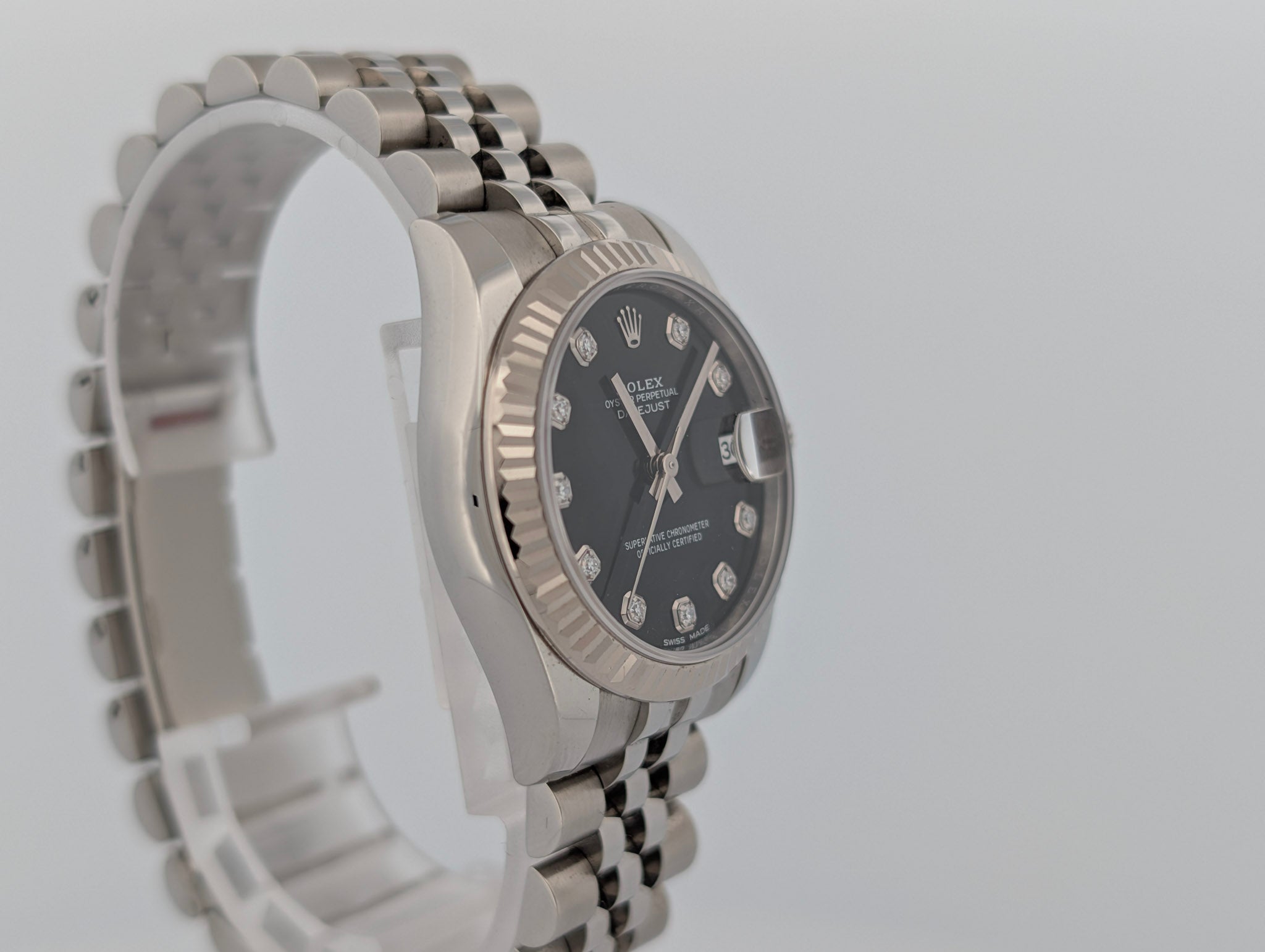 Rolex Datejust 31 Black Diamond Dial