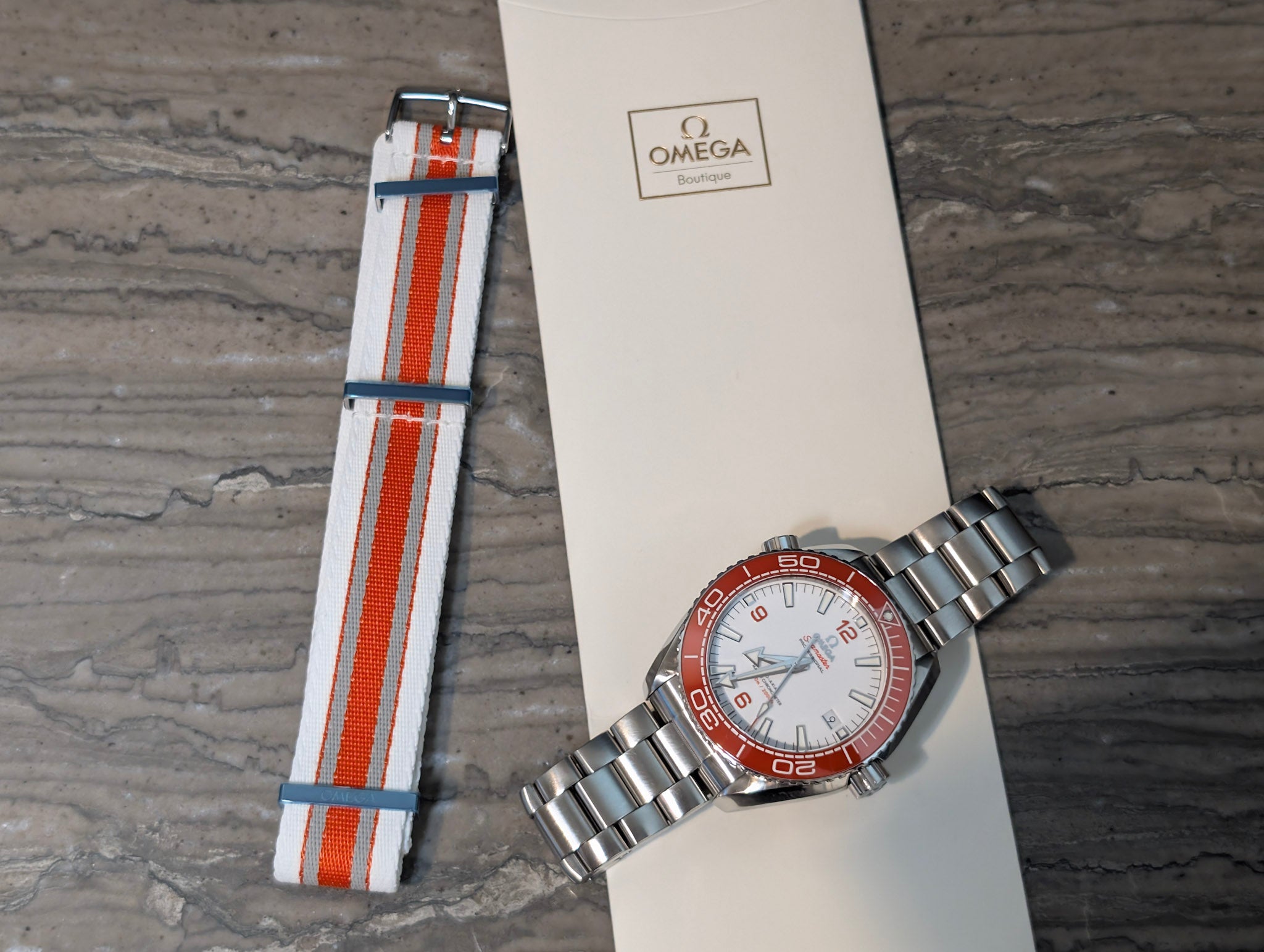 Omega Seamaster Planet Ocean Full Set 2022